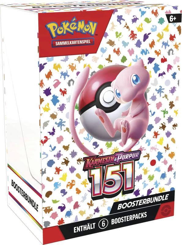 Pokemon - Karmesin & Purpur 151 - Booster Box (6 Booster Packs) - Deutsch