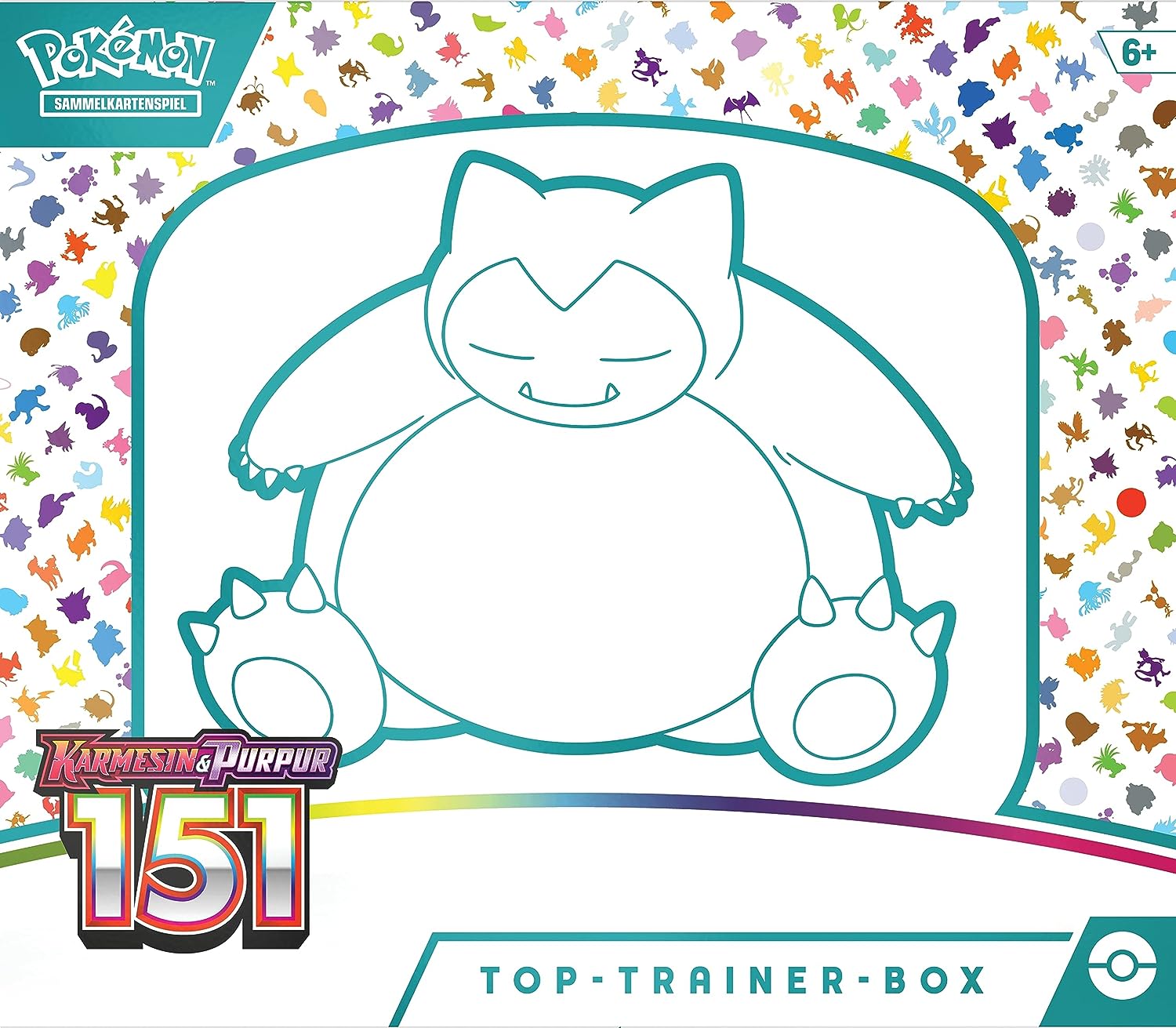 Pokemon - Karmesin & Purpur 151 - Top Trainer Box - Deutsch - Originalverpackt