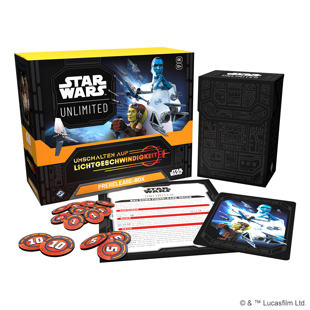 Umschalten auf Lichtgeschwindigkeit - Pre Release Box - Deutsch - Star Wars: Unlimited