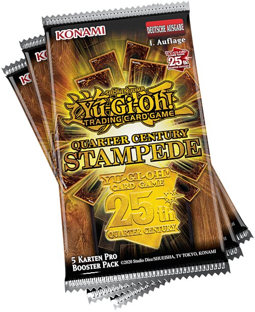Quarter Century Stampede - RA04 - Display (24 Booster Packs) - Englisch - Yugioh