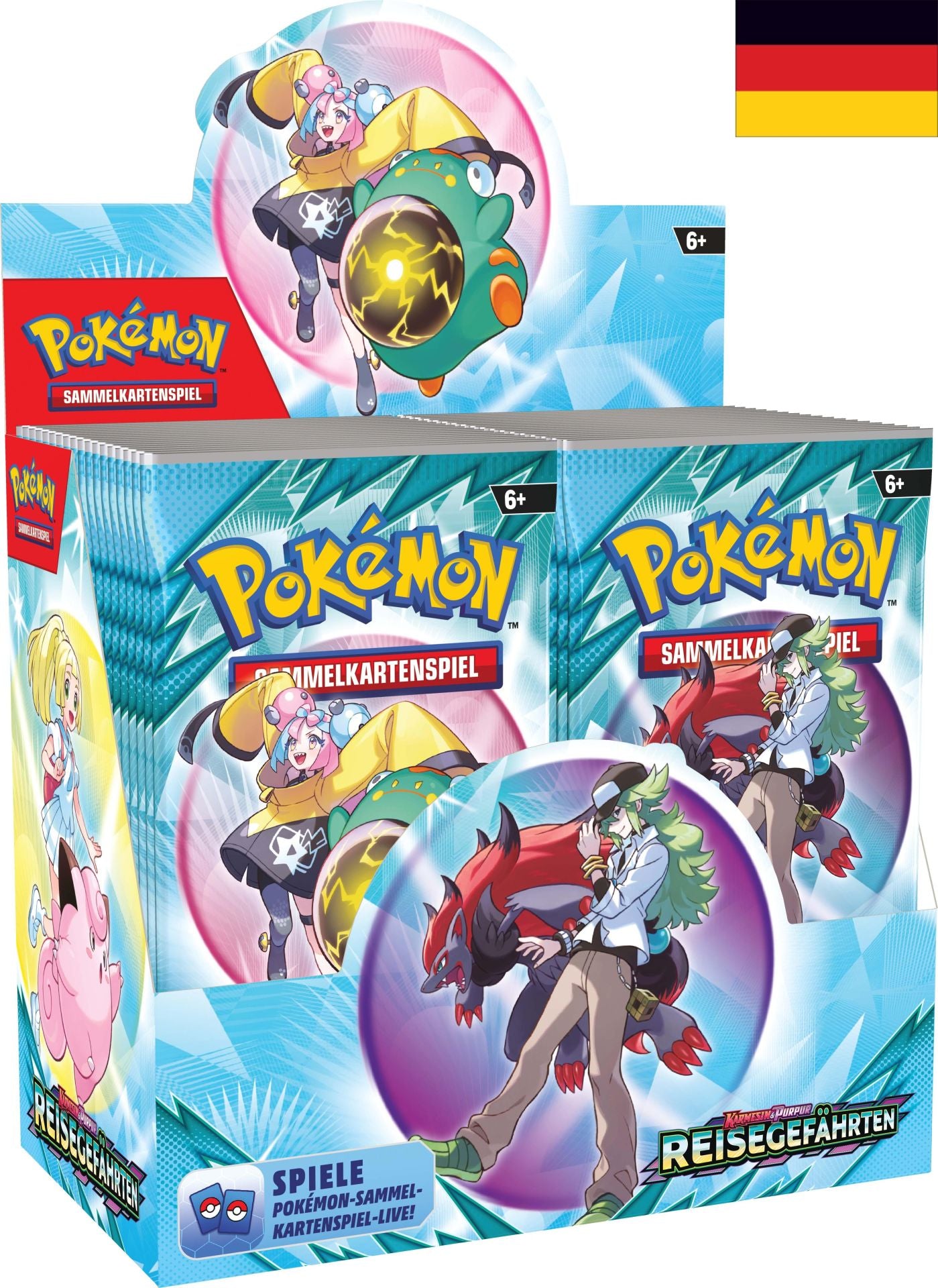 Reisegefährten - Display - Deutsch - Pokemon - Karmesin & Purpur 9