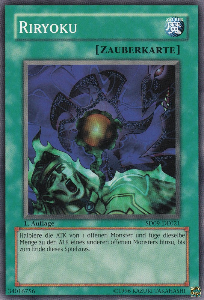 Riryoku - SD09-DE021 - Common - Deutsch - 1. Auflage - Structure Deck: Dinosaur's Rage - Yugioh