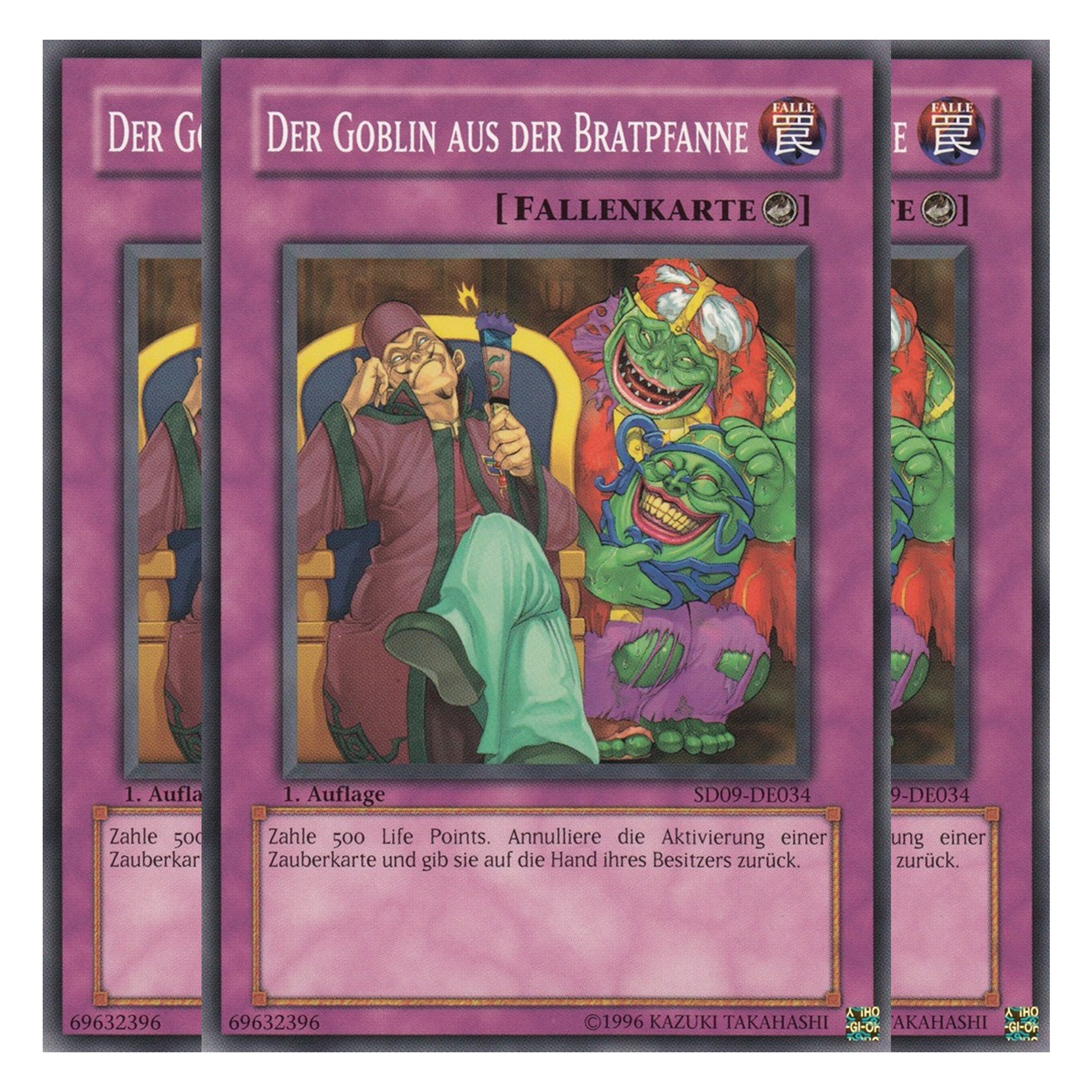 Der Goblin aus der Bratpfanne - SD09-DE034 - Common - Deutsch - 1. Auflage - Structure Deck: Dinosaur's Rage - Playset (3 Kopien)