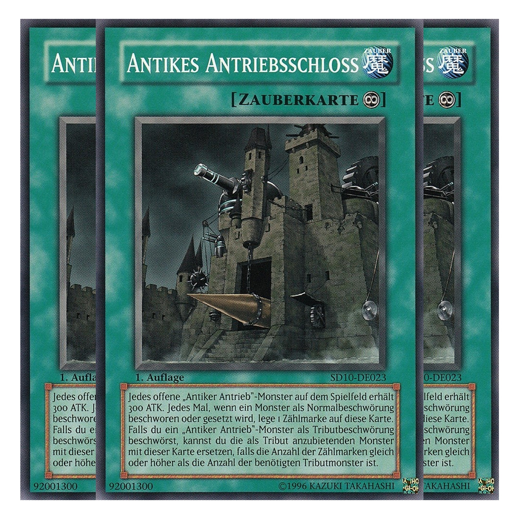 Antikes Antriebsschloss - SD10-DE023 - Common - Deutsch - 1. Auflage - Structure Deck: Machine Re-Volt - Playset (3 Kopien)