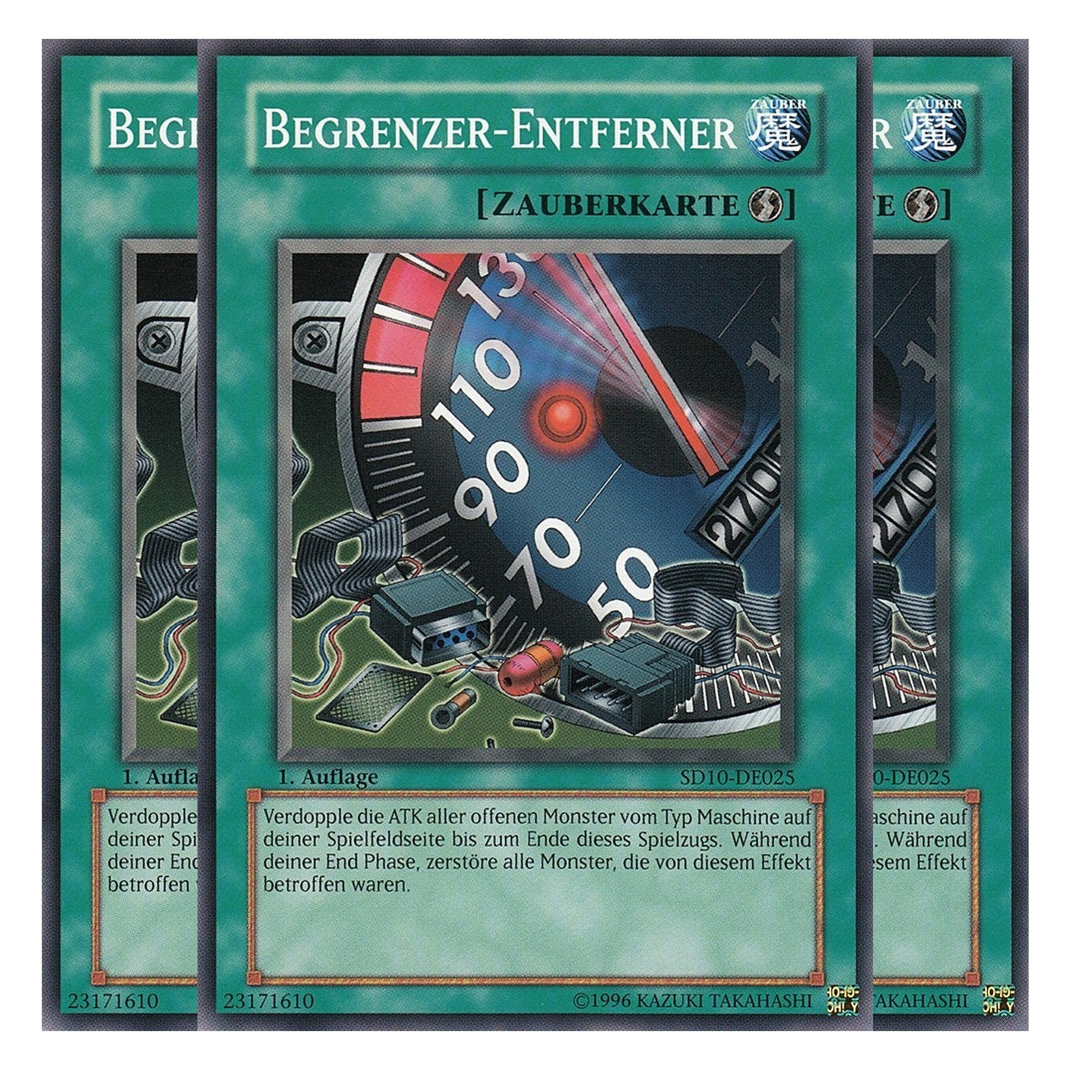 Begrenzer-Entferner - SD10-DE025 - Common - Deutsch - 1. Auflage - Structure Deck: Machine Re-Volt - Playset (3 Kopien)