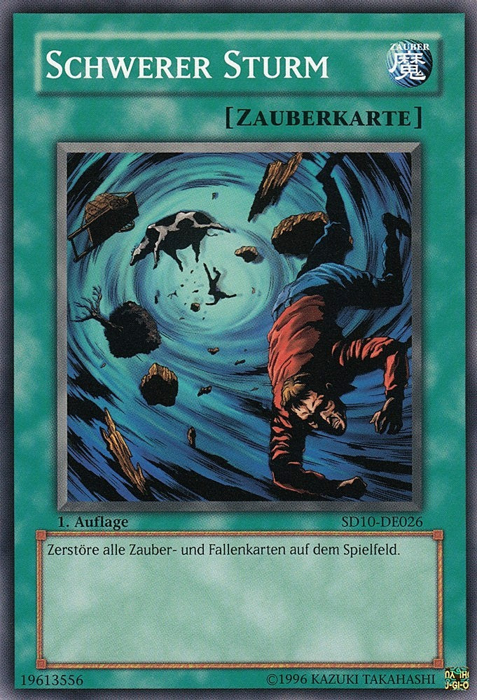 Schwerer Sturm - SD10-DE026 - Common - Deutsch - 1. Auflage - Structure Deck: Machine Re-Volt - Yugioh