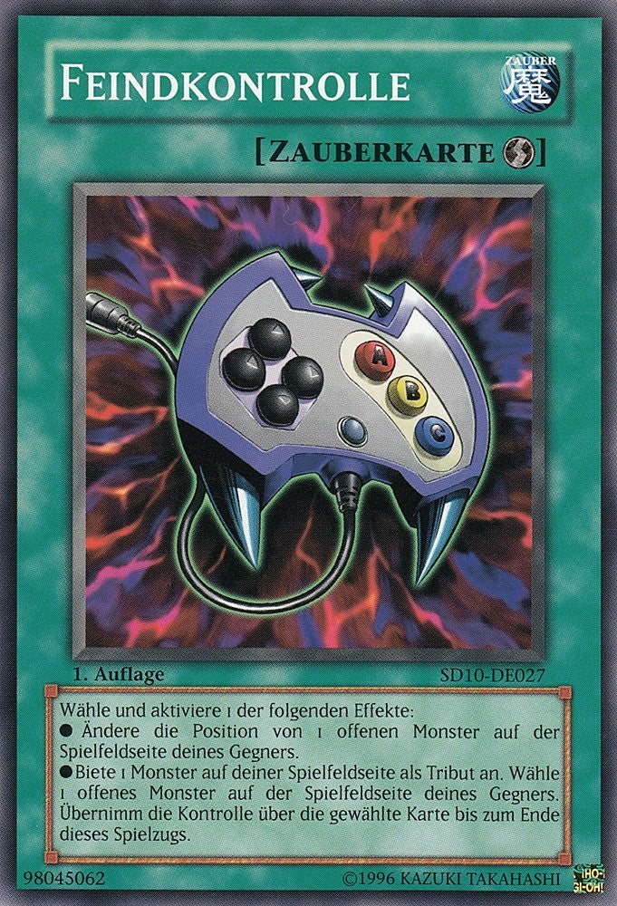 Feindkontrolle - SD10-DE027 - Common - Deutsch - 1. Auflage - Structure Deck: Machine Re-Volt - Yugioh
