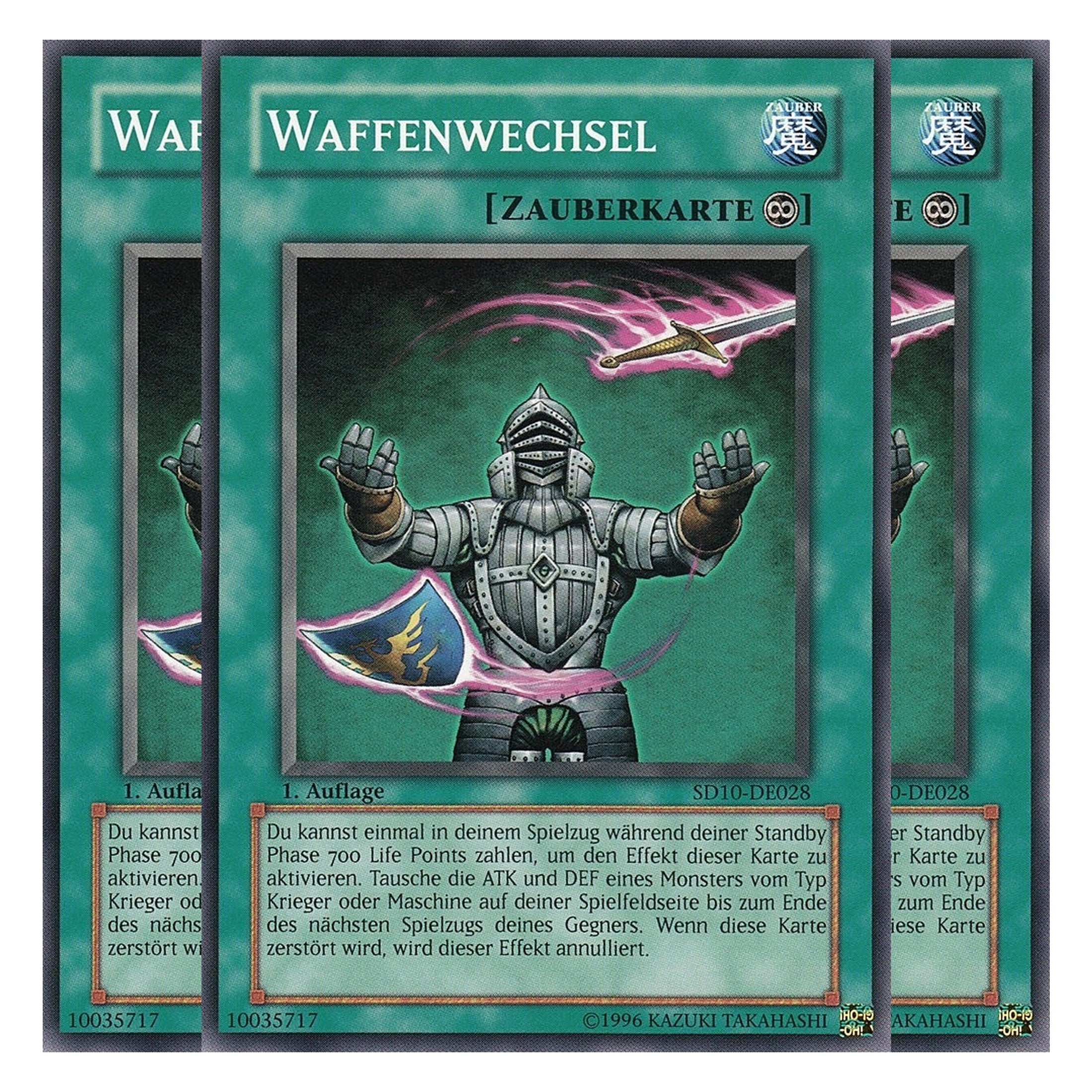 Waffenwechsel - SD10-DE028 - Common - Deutsch - 1. Auflage - Structure Deck: Machine Re-Volt - Playset (3 Kopien)