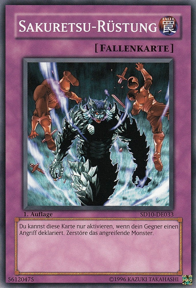 Sakuretsu-Rüstung - SD10-DE033 - Common - Deutsch - 1. Auflage - Structure Deck: Machine Re-Volt - Yugioh