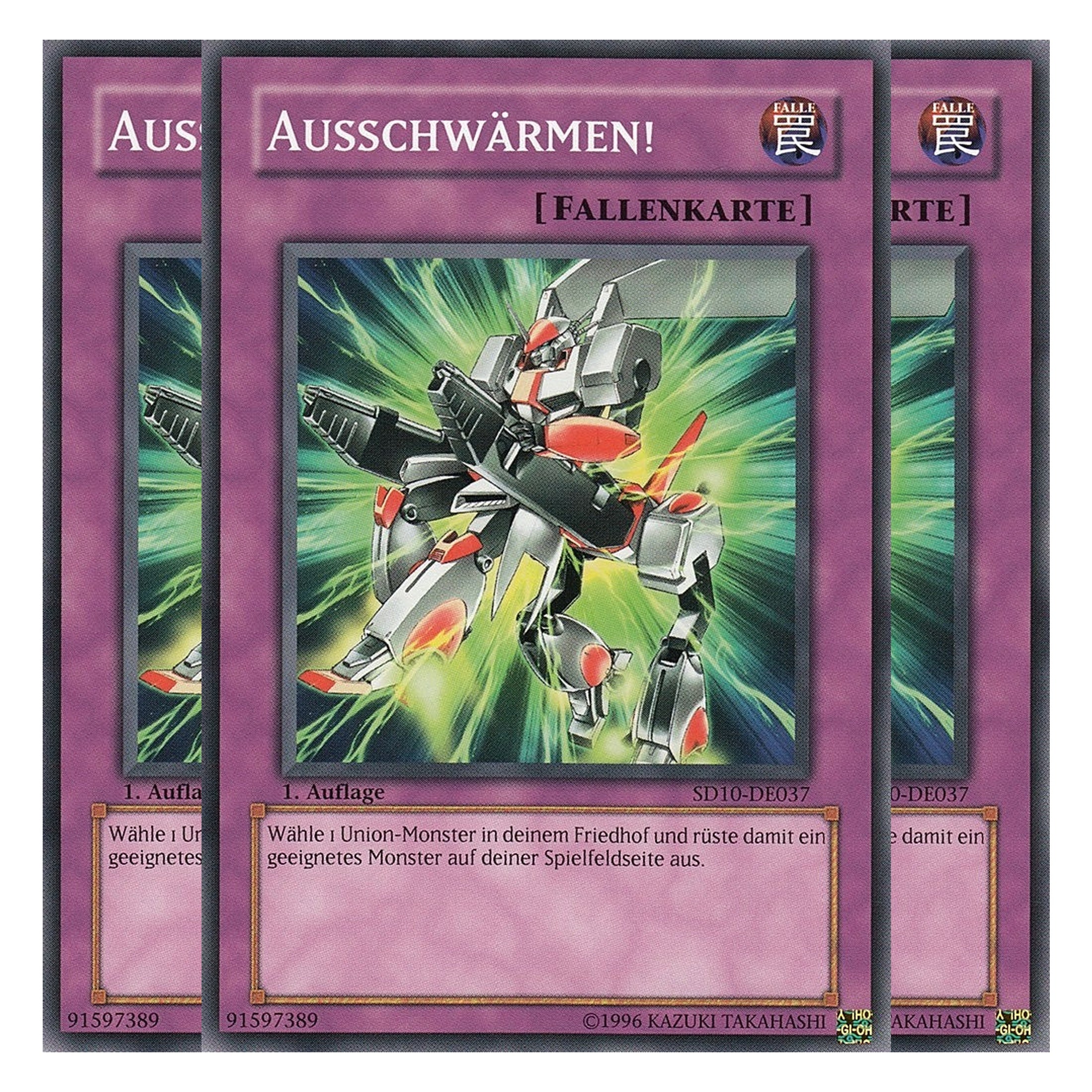 Ausschwärmen! - SD10-DE037 - Common - Deutsch - 1. Auflage - Structure Deck: Machine Re-Volt - Playset (3 Kopien)