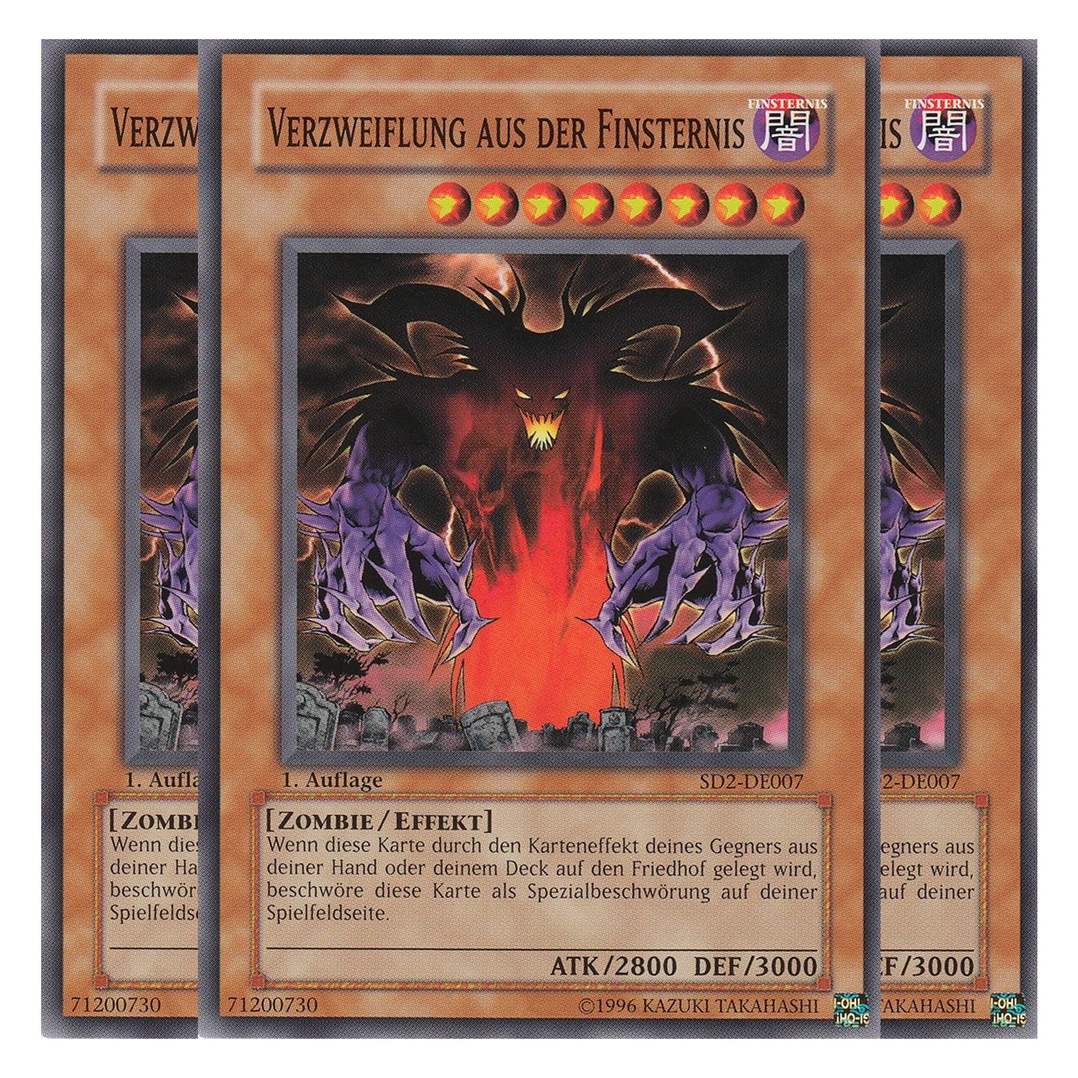 Verzweiflung aus der Finsternis - SD2-DE007 - Common - Deutsch - 1. Auflage - Structure Deck: Zombie Madness - Playset (3 Kopien)