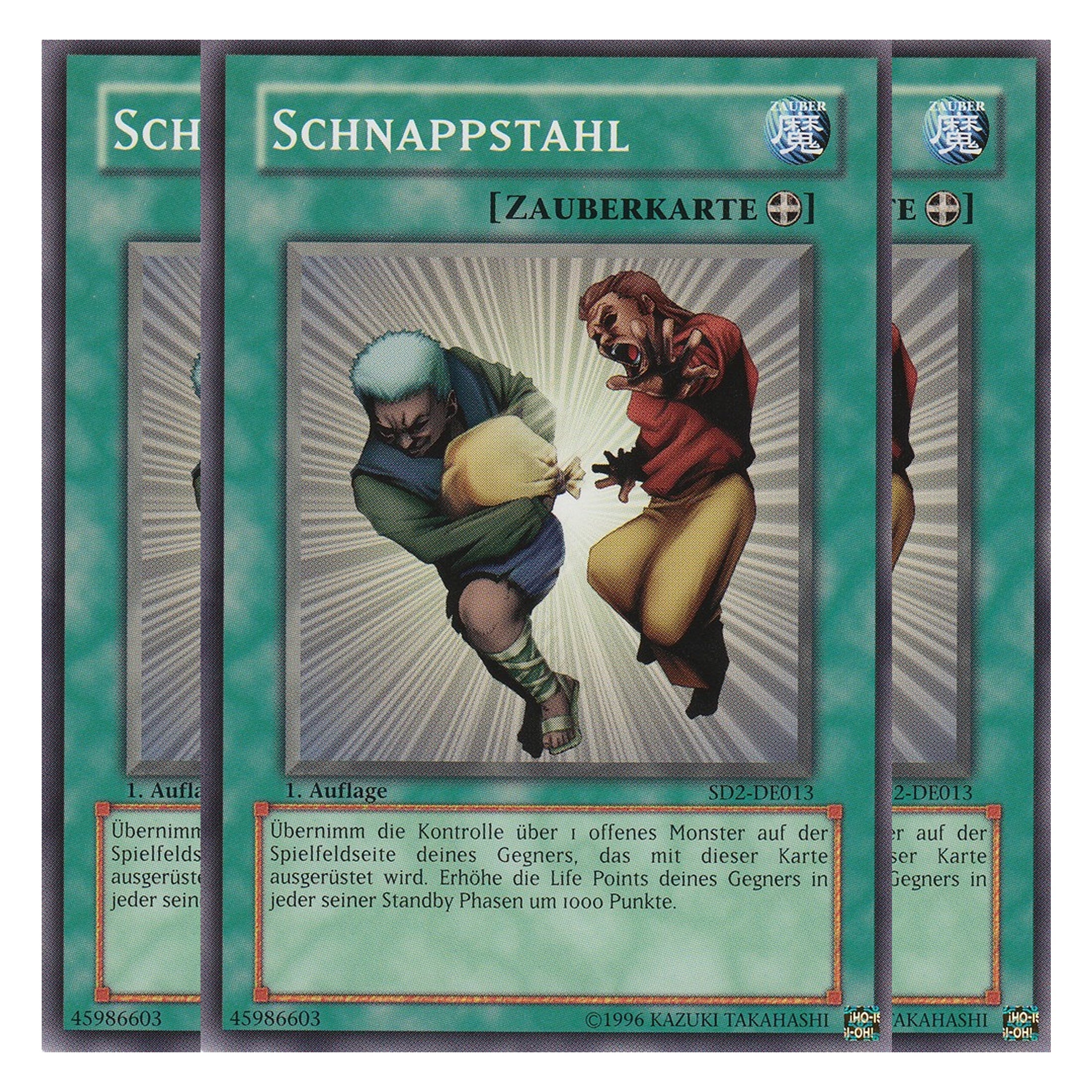 Schnappstahl - SD2-DE013 - Common - Deutsch - 1. Auflage - Structure Deck: Zombie Madness - Playset (3 Kopien)