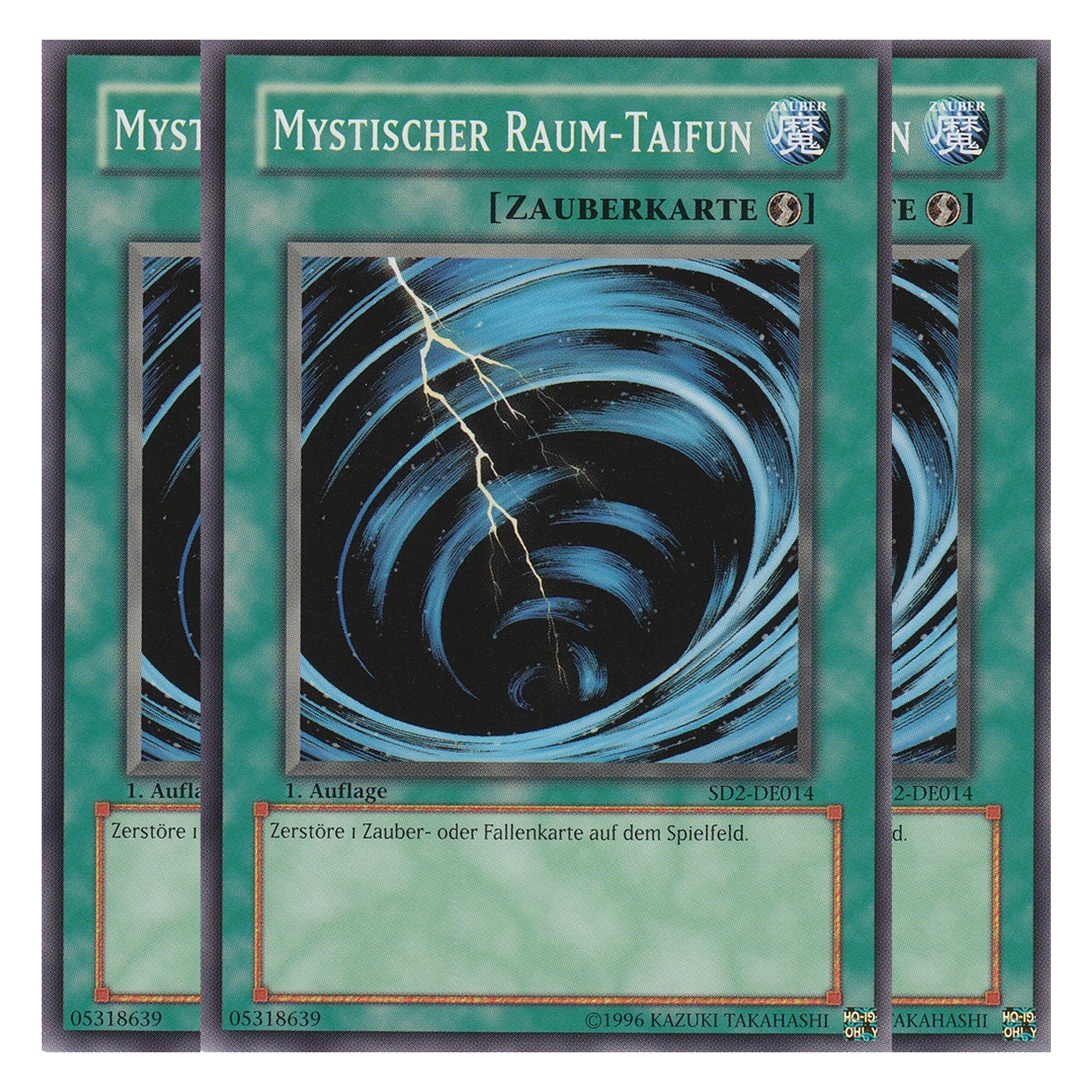Mystischer Raum-Taifun - SD2-DE014 - Common - Deutsch - 1. Auflage - Structure Deck: Zombie Madness - Playset (3 Kopien)