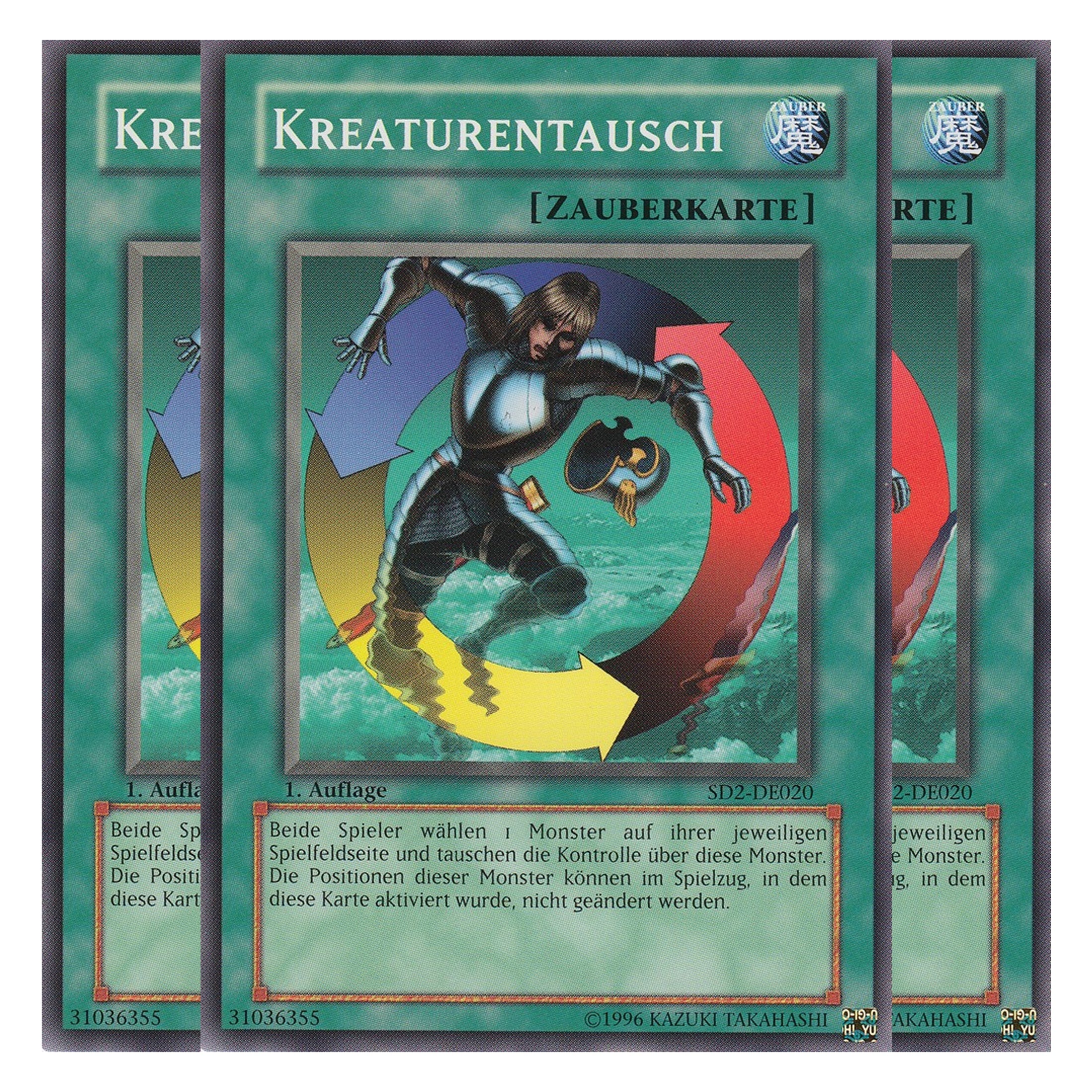 Kreaturentausch - SD2-DE020 - Common - Deutsch - 1. Auflage - Structure Deck: Zombie Madness - Playset (3 Kopien)