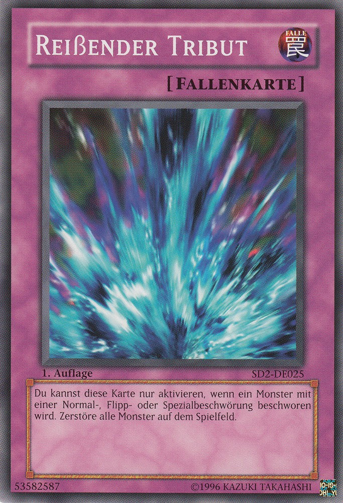 Reißender Tribut - SD2-DE025 - Common - Deutsch - 1. Auflage - Structure Deck: Zombie Madness - Yugioh