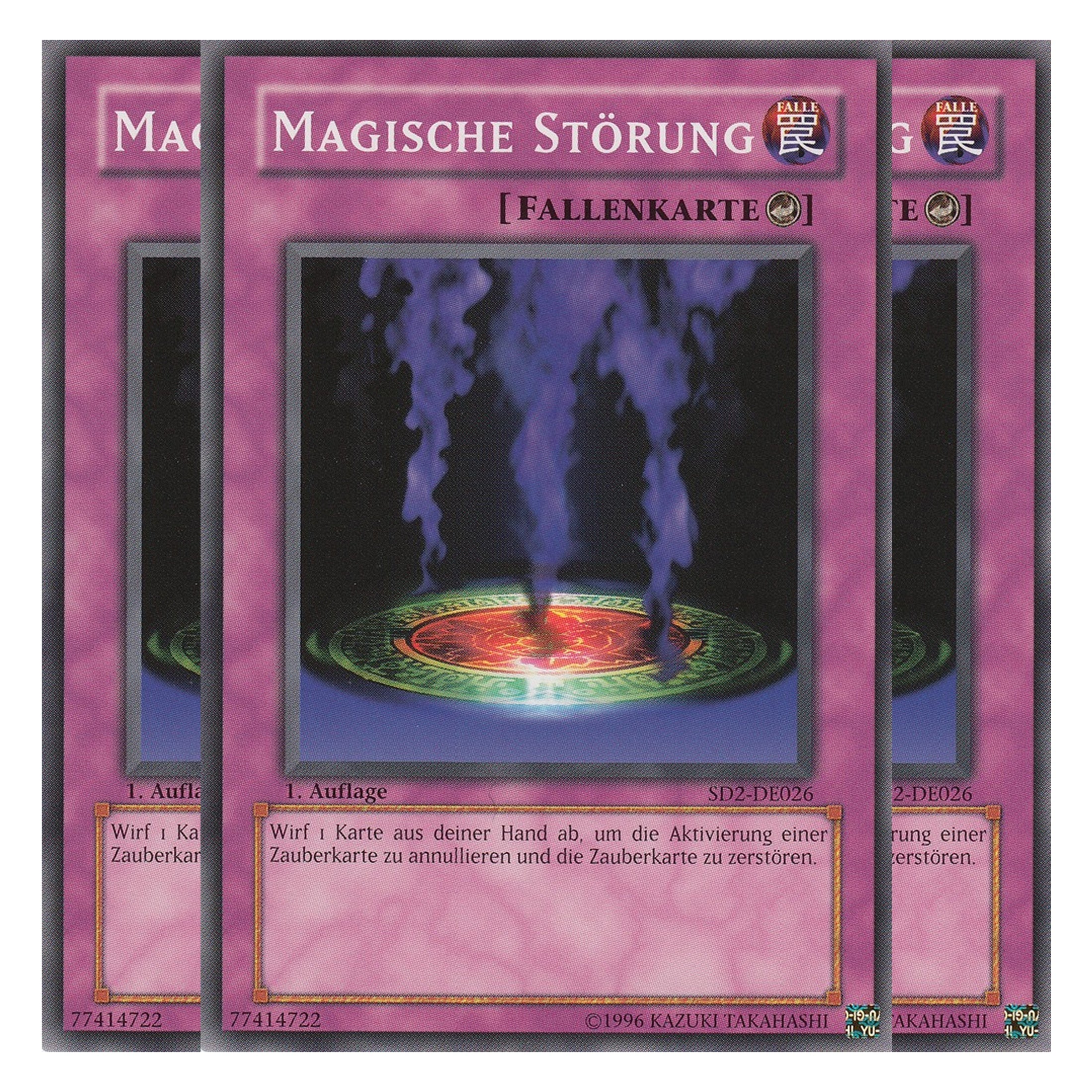 Magische Störung - SD2-DE026 - Common - Deutsch - 1. Auflage - Structure Deck: Zombie Madness - Playset (3 Kopien)