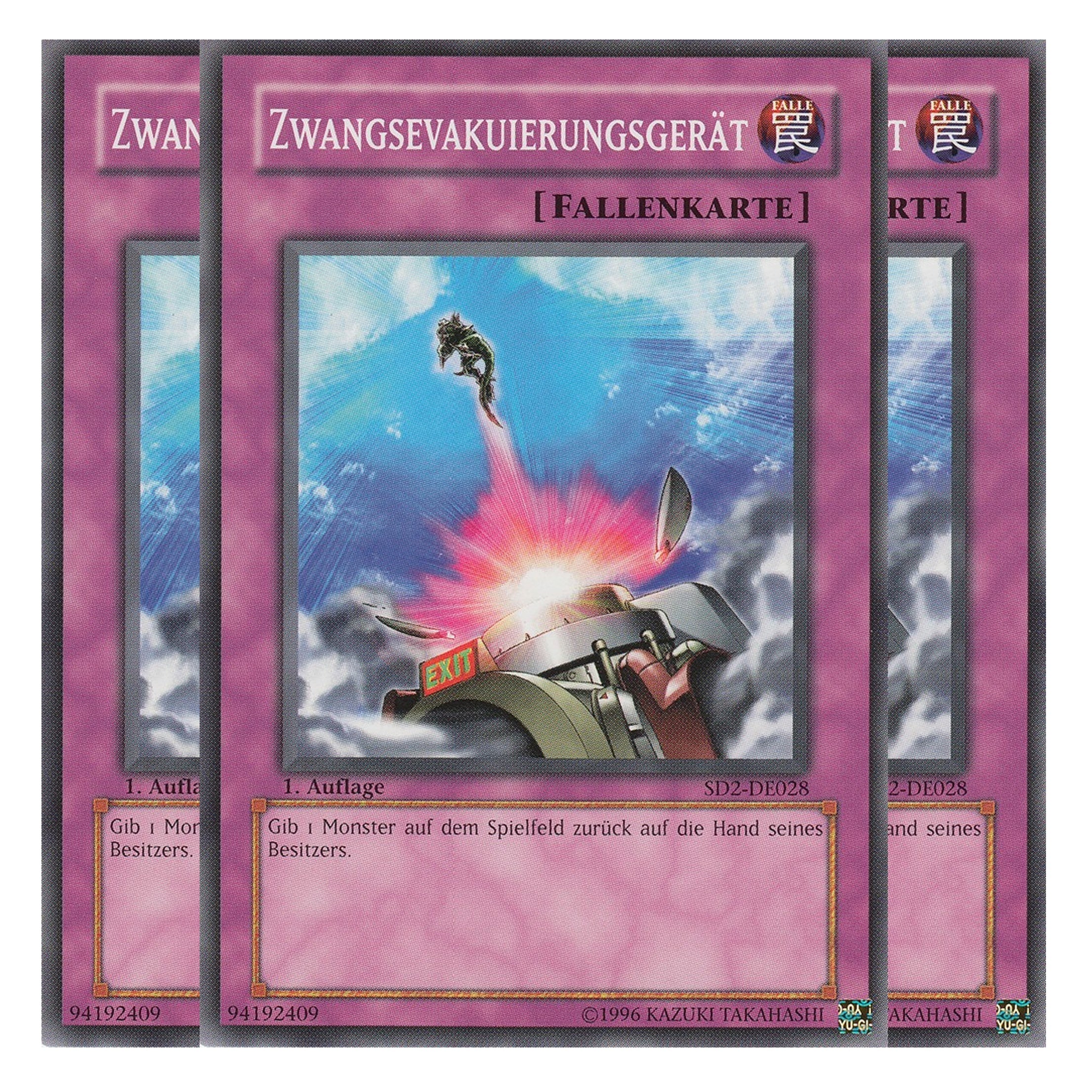 Zwangsevakuierungsgerät - SD2-DE028 - Common - Deutsch - 1. Auflage - Structure Deck: Zombie Madness - Playset (3 Kopien)