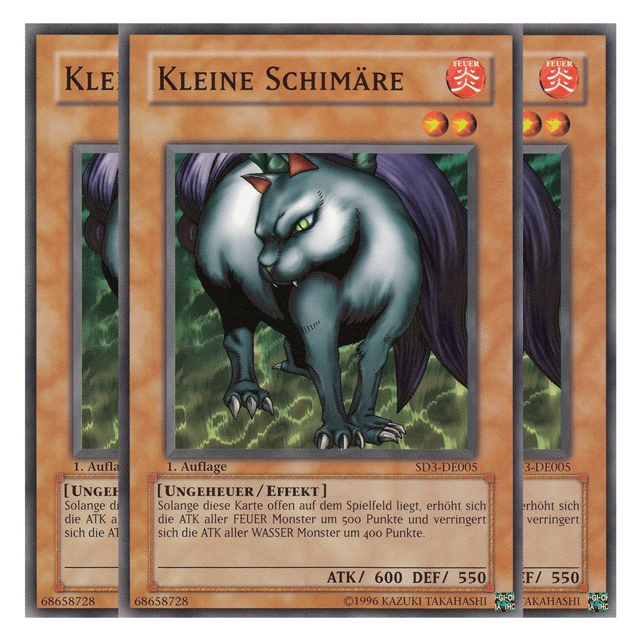 Kleine Schimäre - SD3-DE005 - Common - Deutsch - 1. Auflage - Structure Deck: Blaze of Destruction - Playset (3 Kopien)