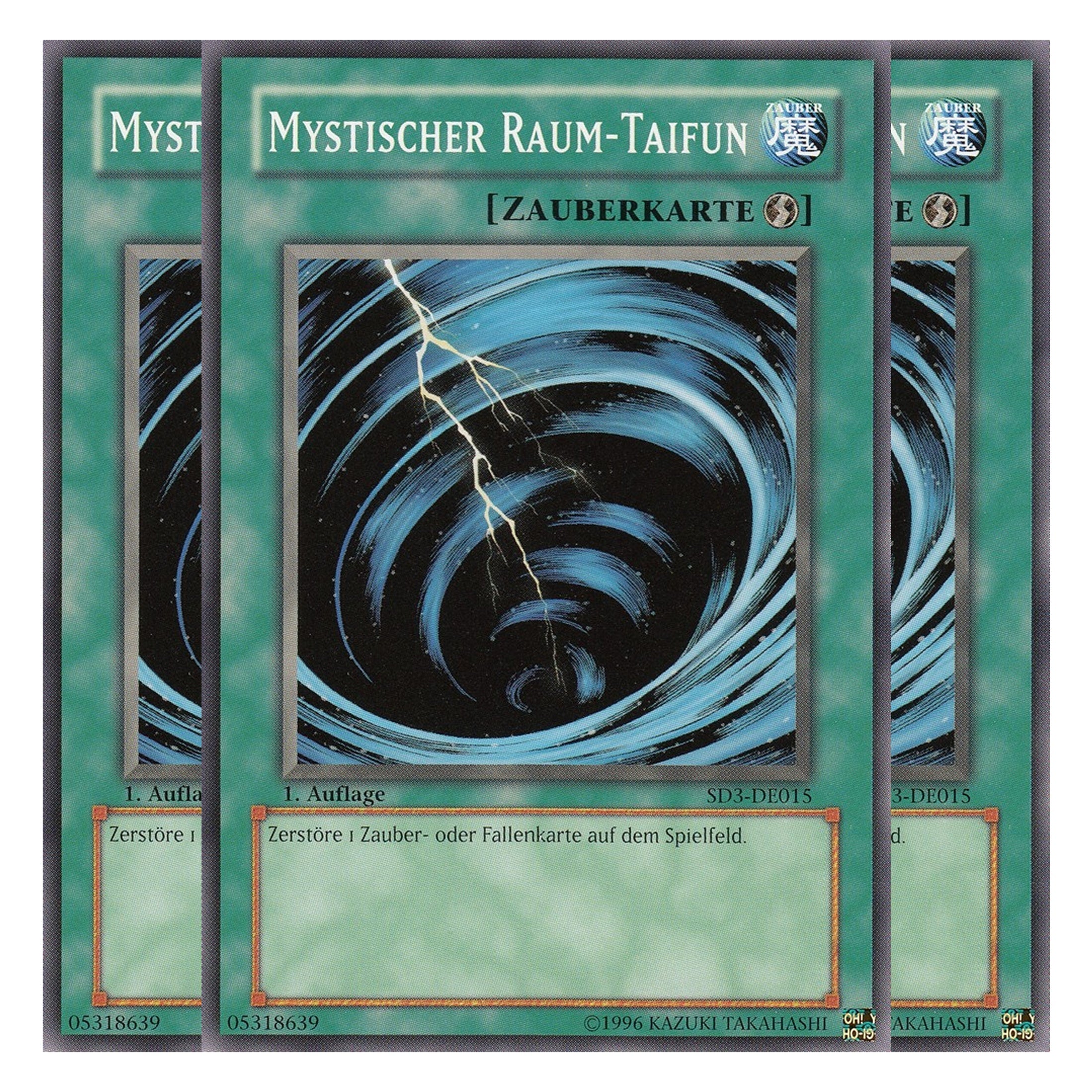 Mystischer Raum-Taifun - SD3-DE015 - Common - Deutsch - 1. Auflage - Structure Deck: Blaze of Destruction - Playset (3 Kopien)