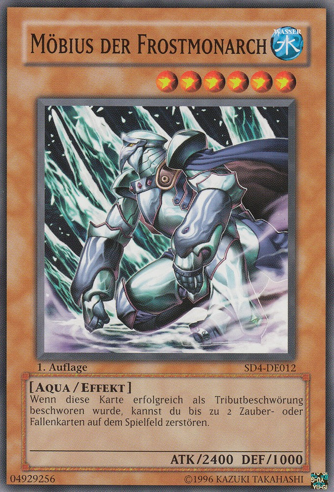 Möbius der Frostmonarch - SD4-DE012 - Common - Deutsch - 1. Auflage - Structure Deck: Fury From The Deep - Yugioh