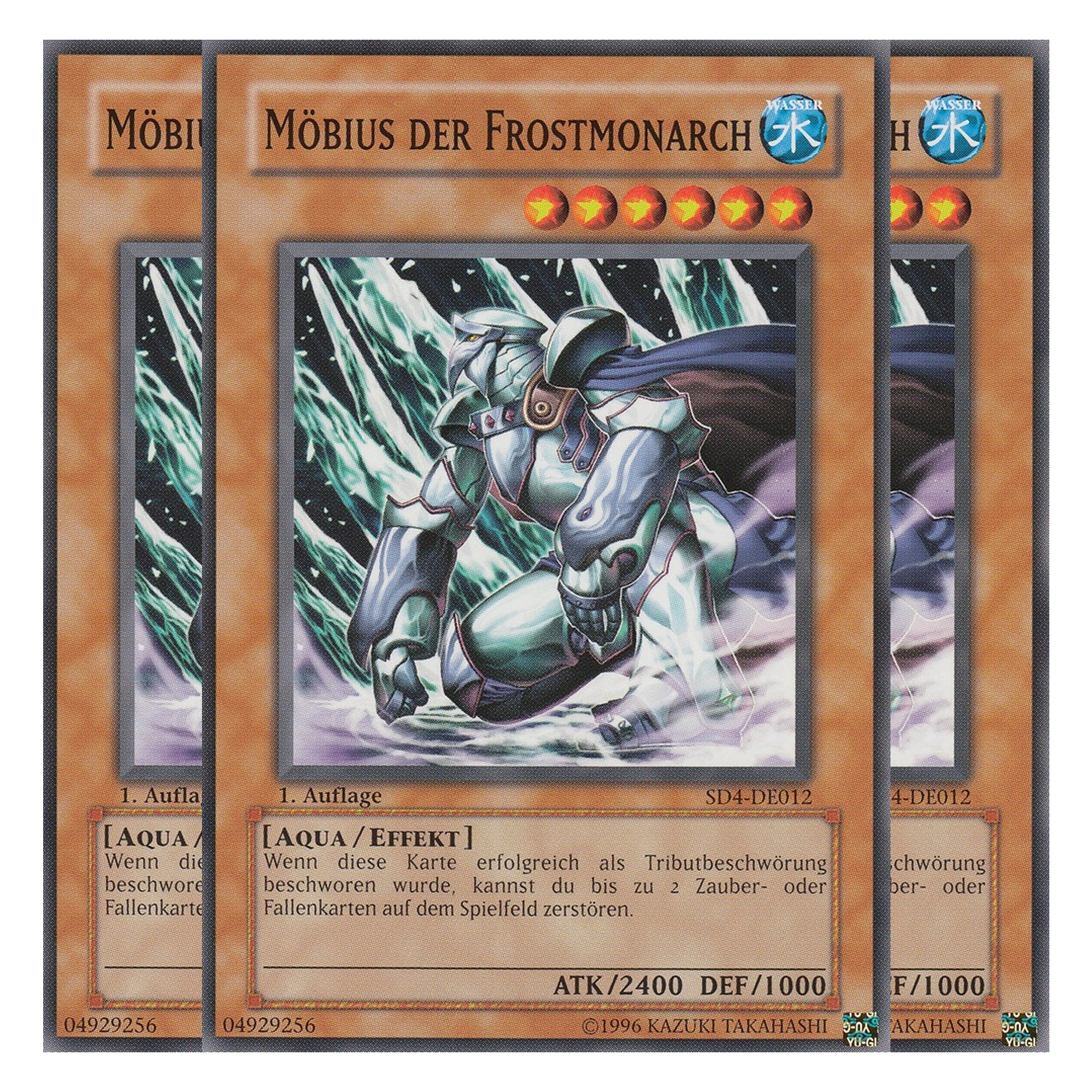 Möbius der Frostmonarch - SD4-DE012 - Common - Deutsch - 1. Auflage - Structure Deck: Fury From The Deep - Playset (3 Kopien)