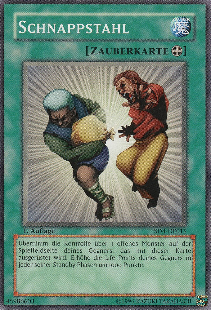 Schnappstahl - SD4-DE015 - Common - Deutsch - 1. Auflage - Structure Deck: Fury From The Deep - Yugioh