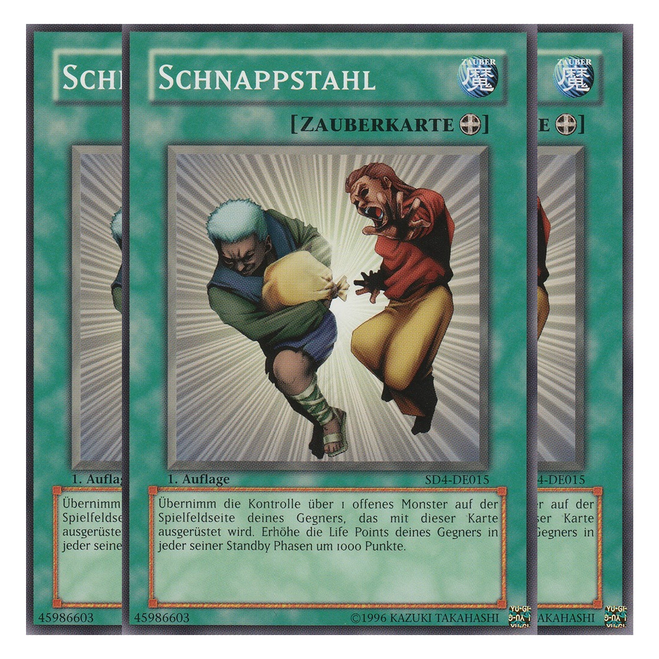 Schnappstahl - SD4-DE015 - Common - Deutsch - 1. Auflage - Structure Deck: Fury From The Deep - Playset (3 Kopien)