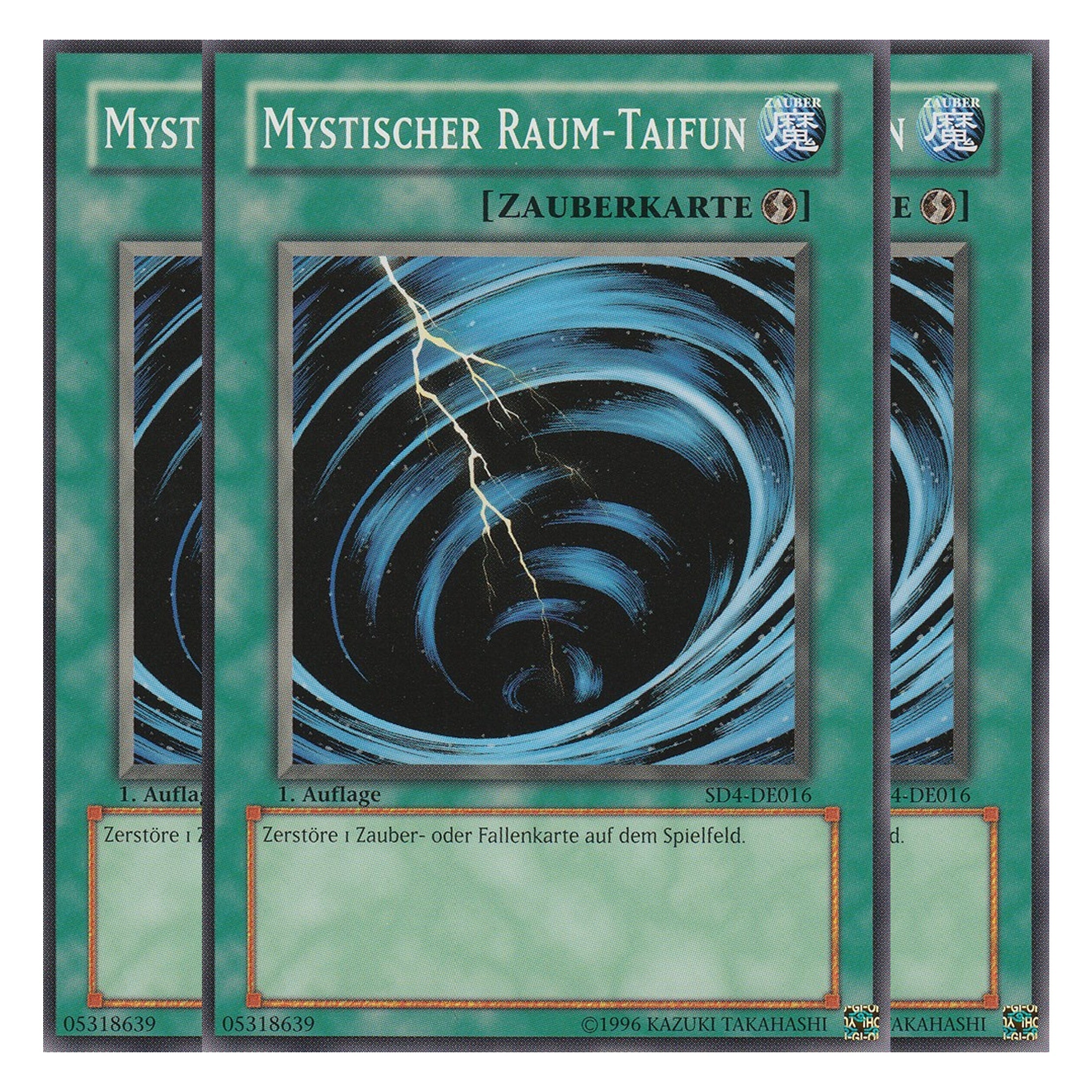 Mystischer Raum-Taifun - SD4-DE016 - Common - Deutsch - 1. Auflage - Structure Deck: Fury From The Deep - Playset (3 Kopien)
