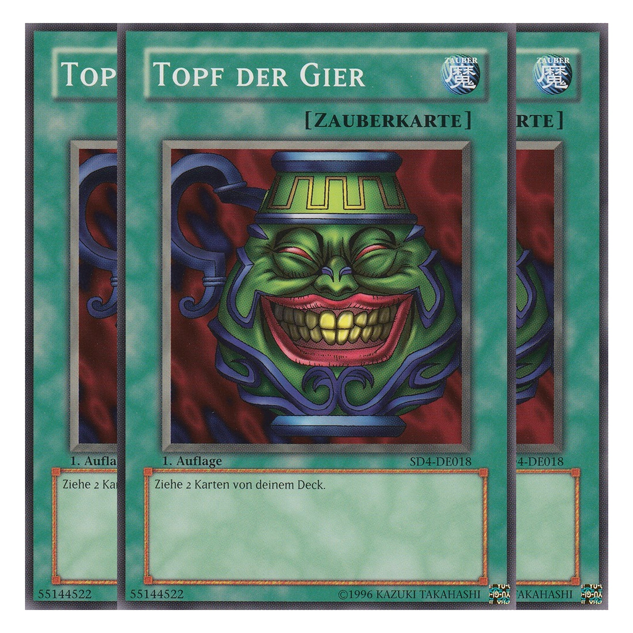 Topf der Gier - SD4-DE018 - Common - Deutsch - 1. Auflage - Structure Deck: Fury From The Deep - Playset (3 Kopien)