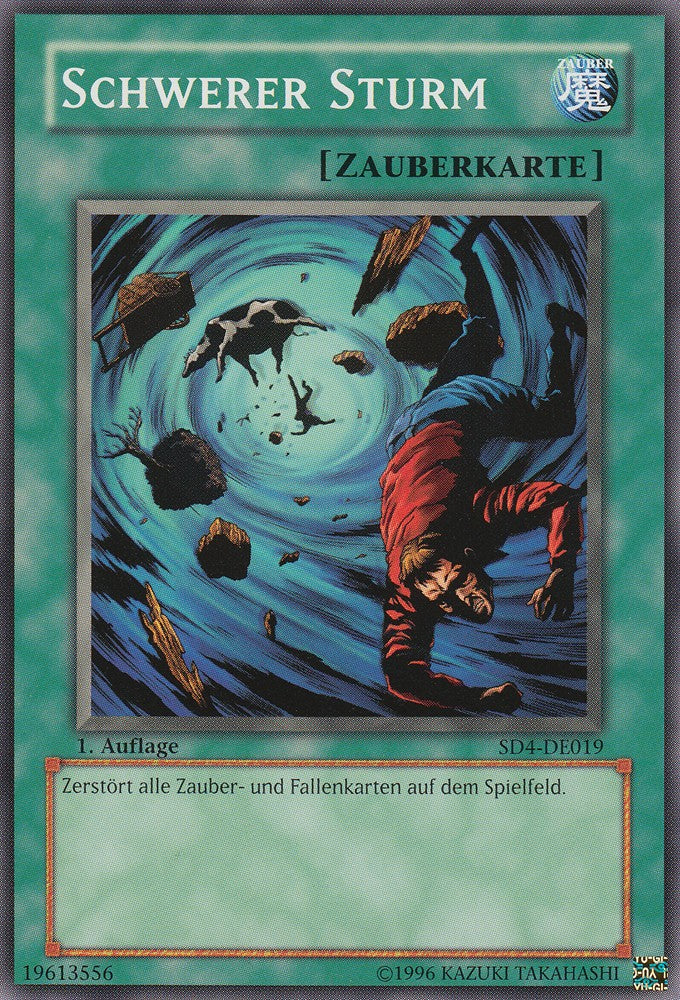 Schwerer Sturm - SD4-DE019 - Common - Deutsch - 1. Auflage - Structure Deck: Fury From The Deep - Yugioh