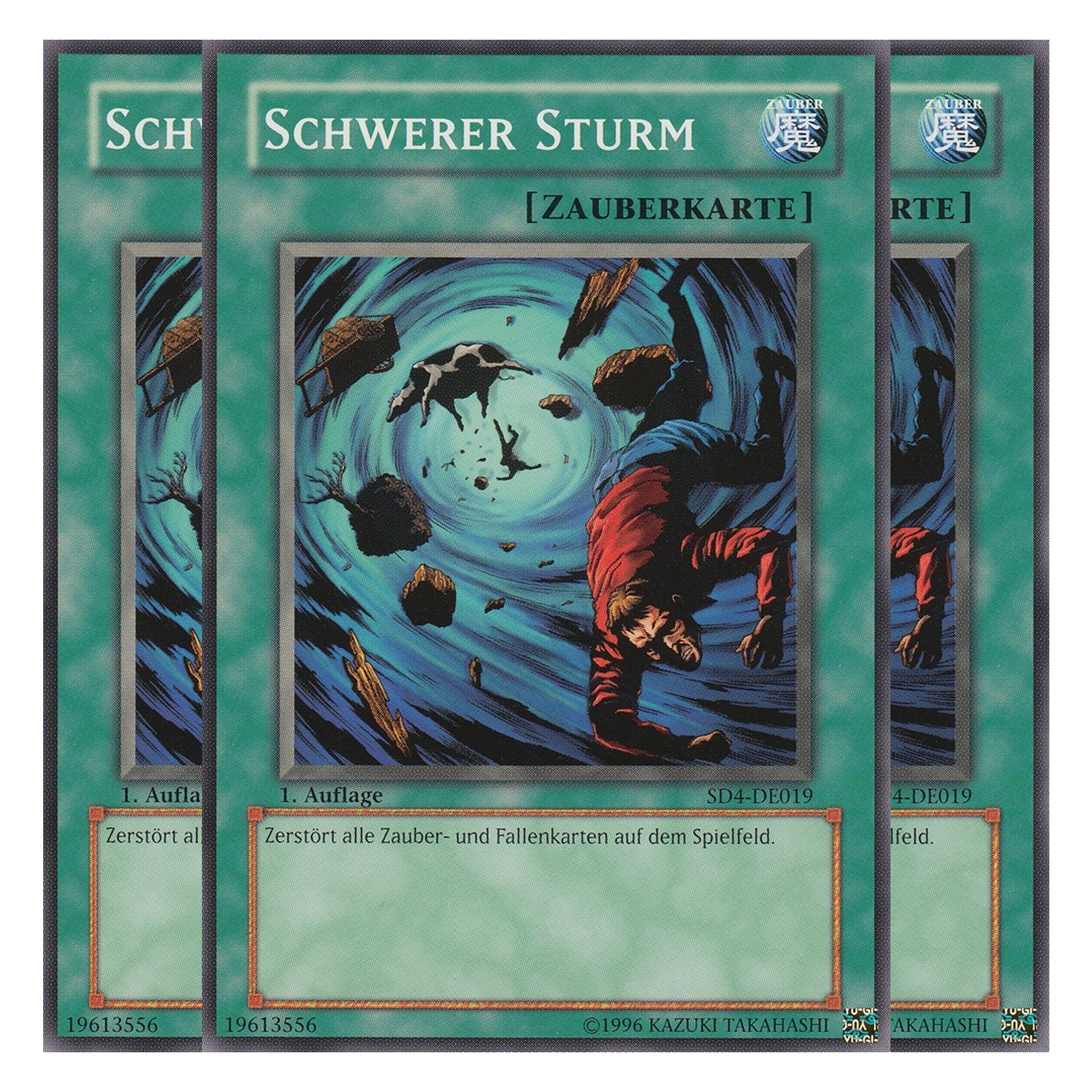 Schwerer Sturm - SD4-DE019 - Common - Deutsch - 1. Auflage - Structure Deck: Fury From The Deep - Playset (3 Kopien)