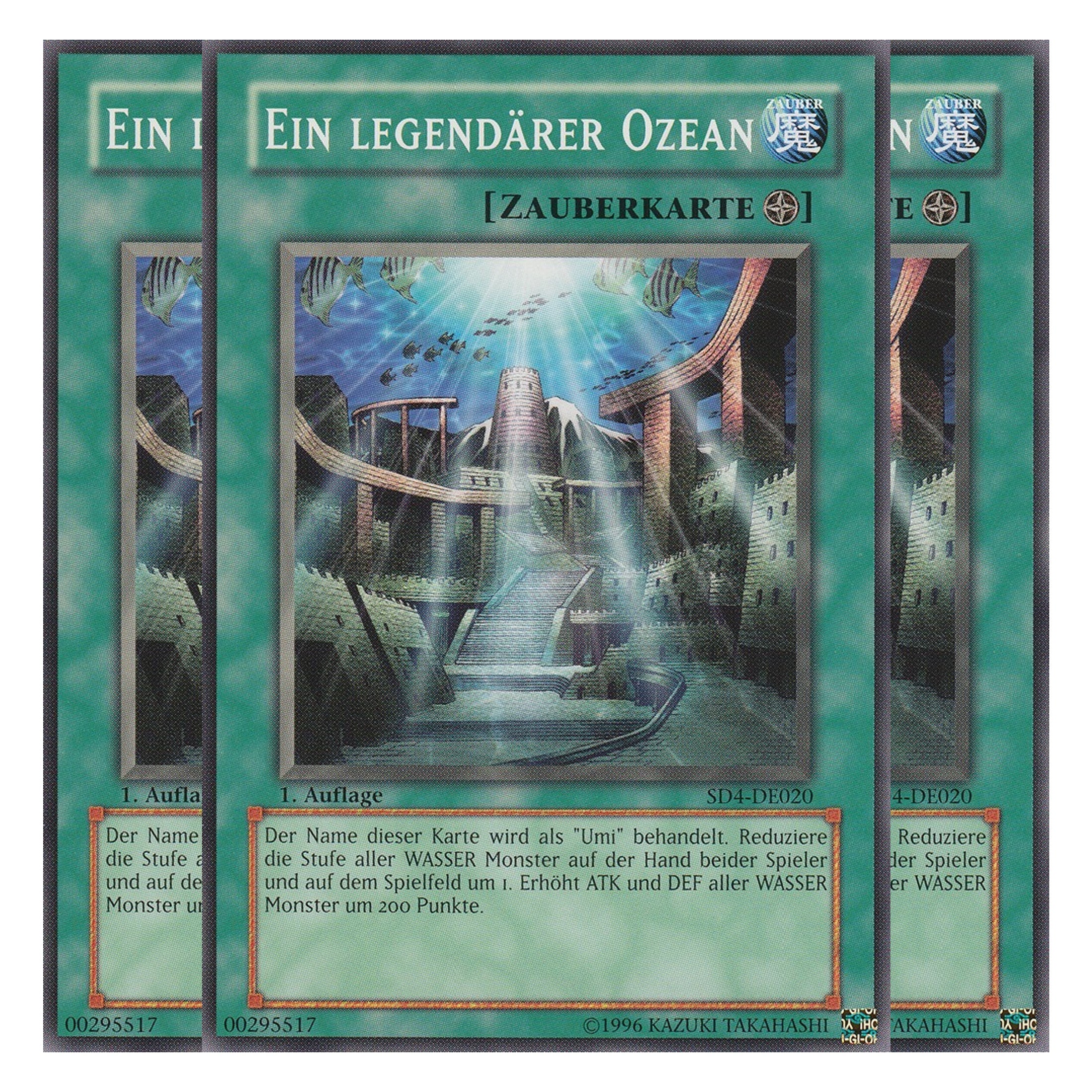 Ein legendärer Ozean - SD4-DE020 - Common - Deutsch - 1. Auflage - Structure Deck: Fury From The Deep - Playset (3 Kopien)