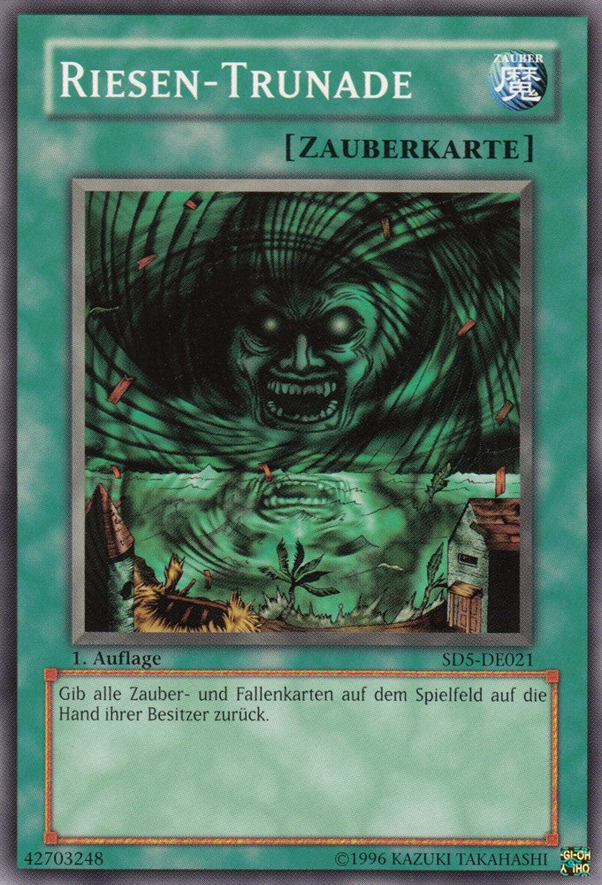 Riesen-Trunade - SD5-DE021 - Common - Deutsch - 1. Auflage - Structure Deck: Warrior's Triumph - Yugioh