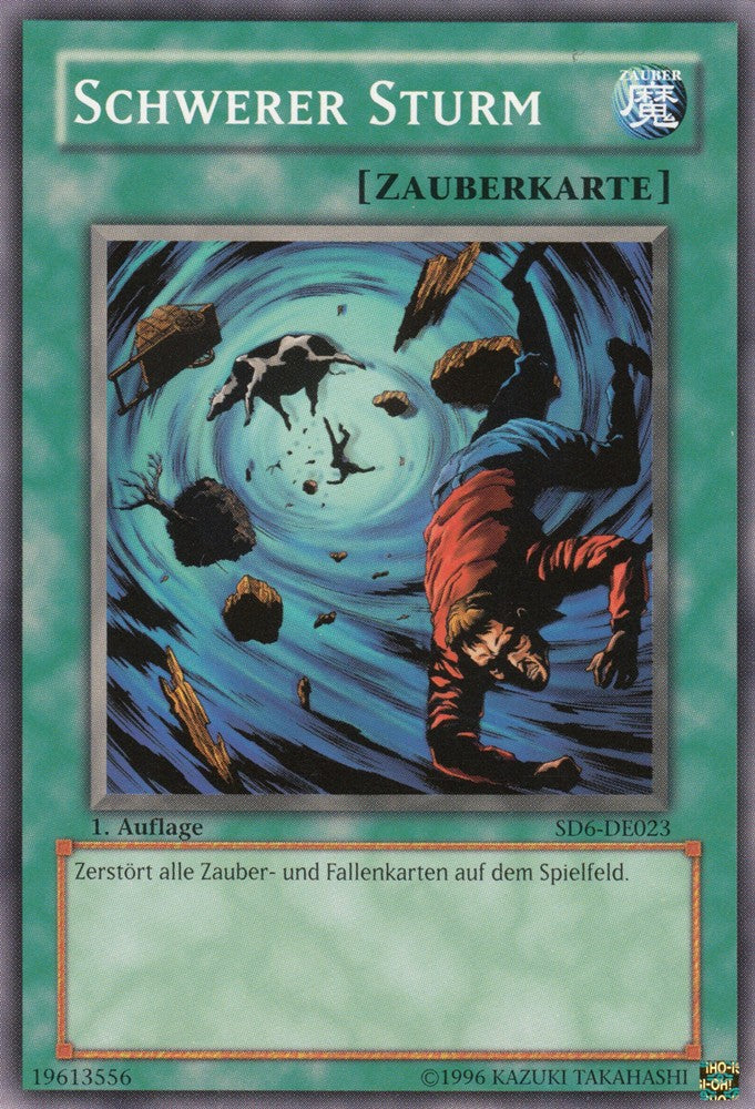 Schwerer Sturm - SD6-DE023 - Common - Deutsch - 1. Auflage - Structure Deck: Warrior's Triumph - Yugioh