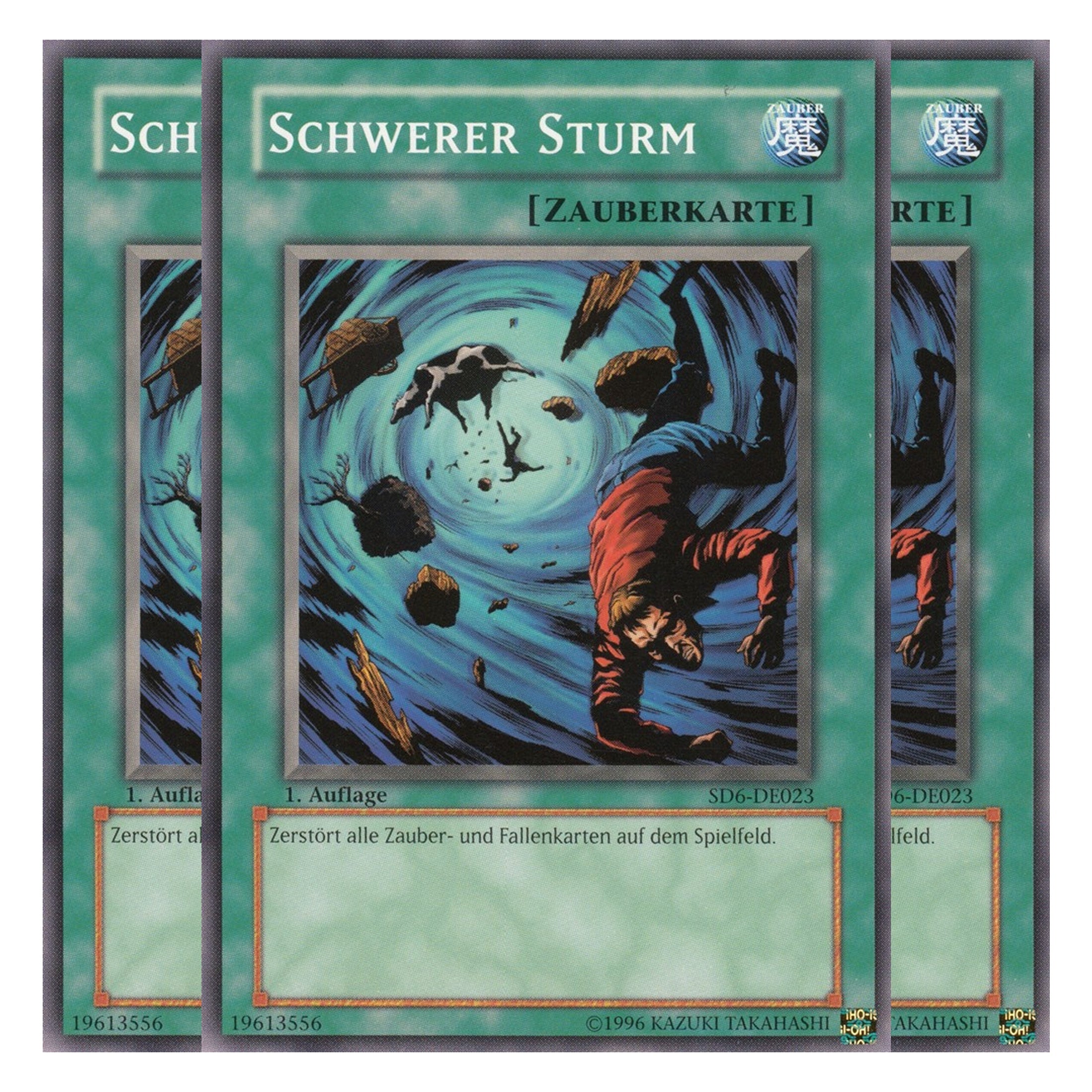 Schwerer Sturm - SD6-DE023 - Common - Deutsch - 1. Auflage - Structure Deck: Spellcaster's Judgment - Playset (3 Kopien)