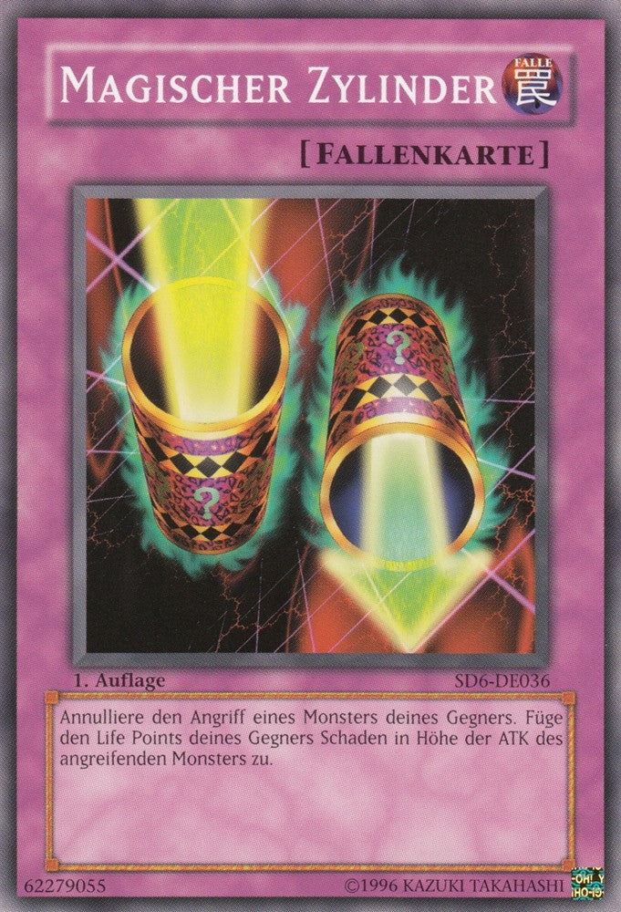 Magischer Zylinder - SD6-DE036 - Common - Deutsch - 1. Auflage - Structure Deck: Warrior's Triumph - Yugioh
