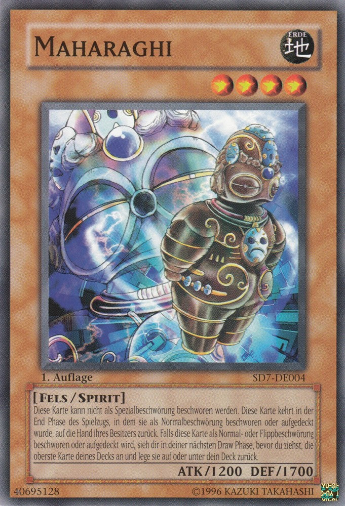 Maharaghi - SD7-DE004 - Common - Deutsch - 1. Auflage - Structure Deck: Invincible Fortress - Yugioh
