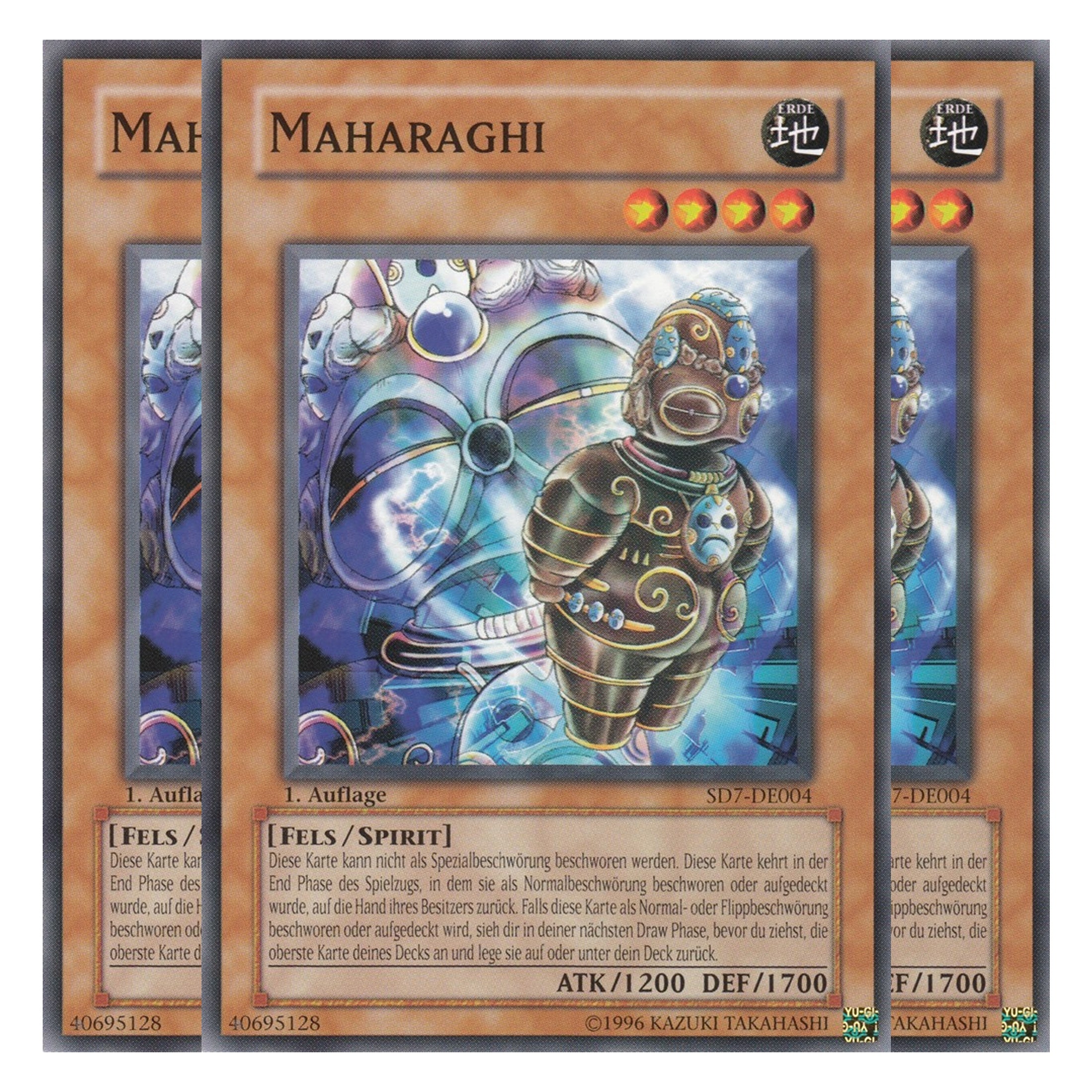 Maharaghi - SD7-DE004 - Common - Deutsch - 1. Auflage - Structure Deck: Invincible Fortress - Playset (3 Kopien)