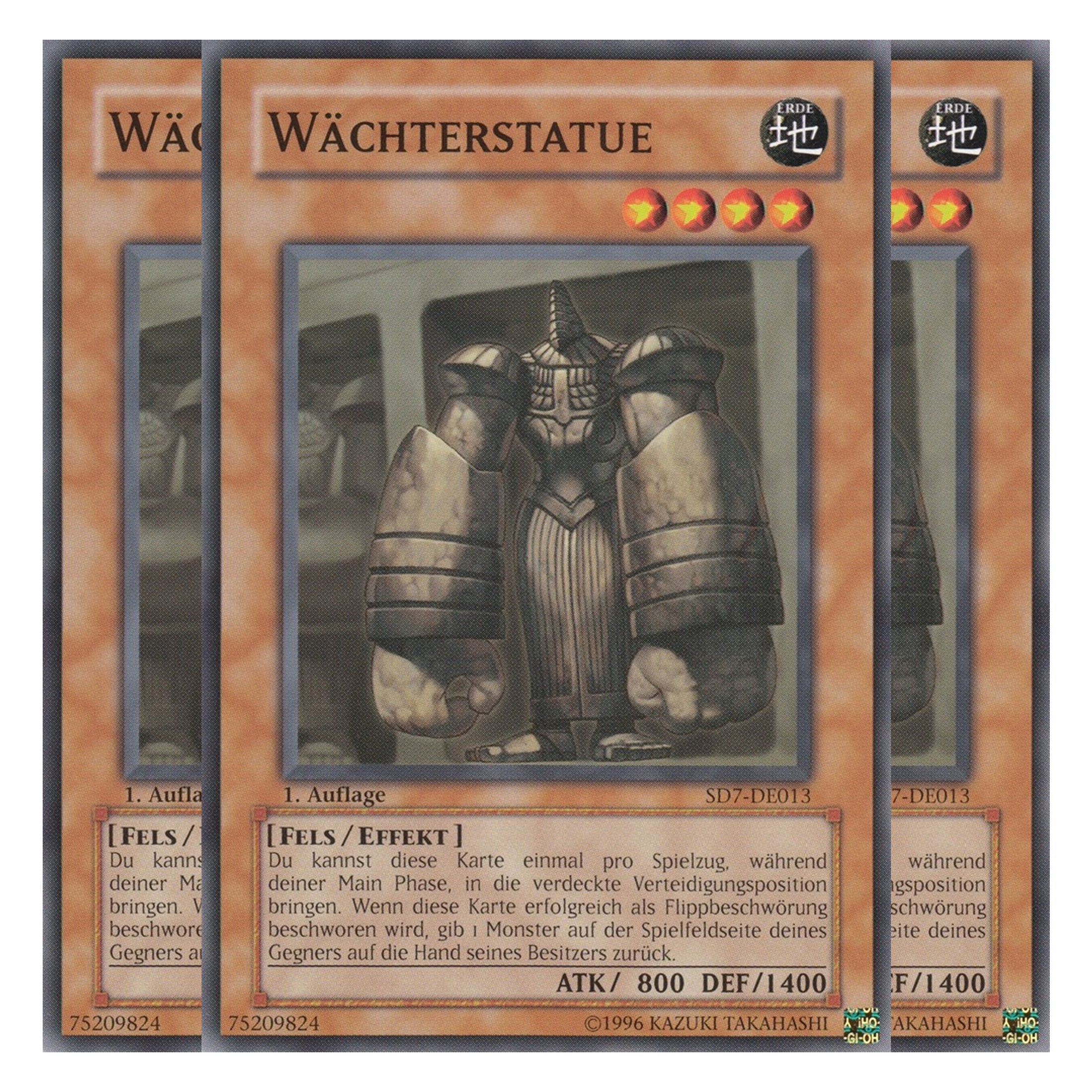 Wächterstatue - SD7-DE013 - Common - Deutsch - 1. Auflage - Structure Deck: Invincible Fortress - Playset (3 Kopien)
