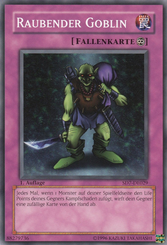 Raubender Goblin - SD7-DE029 - Common - Deutsch - 1. Auflage - Structure Deck: Invincible Fortress - Yugioh