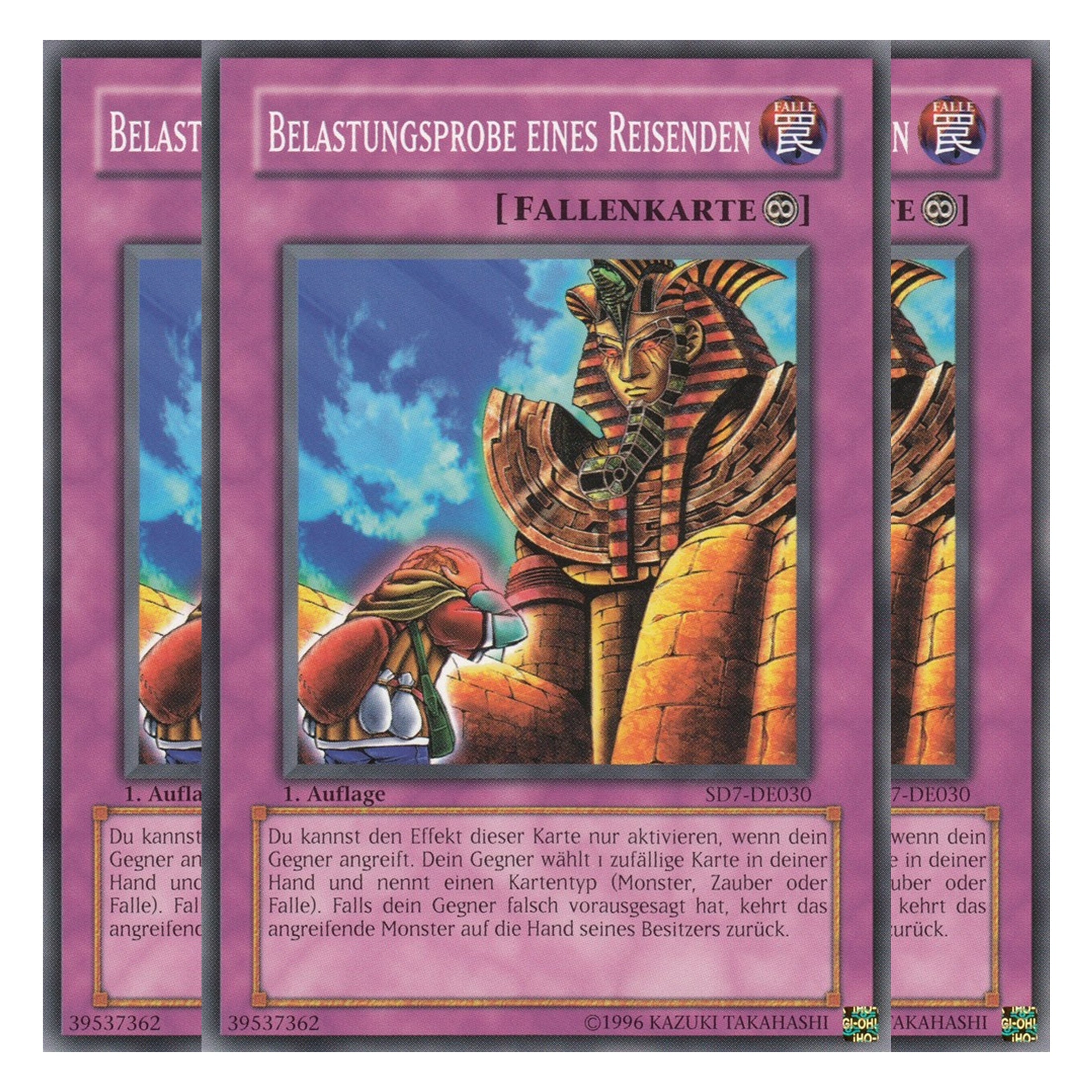 Belastungsprobe eines Reisenden - SD7-DE030 - Common - Deutsch - 1. Auflage - Structure Deck: Invincible Fortress - Playset (3 Kopien)