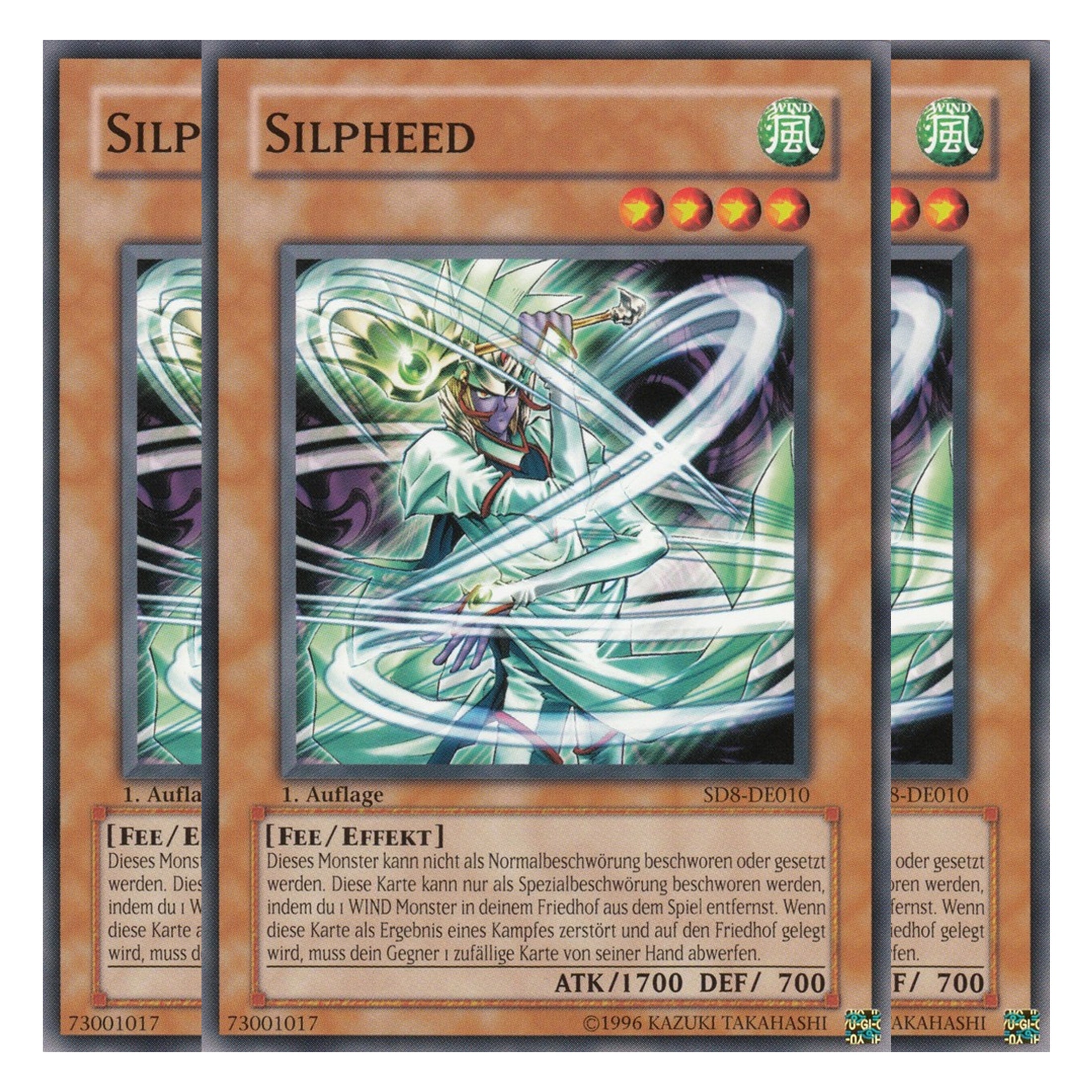 Silpheed - SD8-DE010 - Common - Deutsch - 1. Auflage - Structure Deck: Lord of the Storm - Playset (3 Kopien)