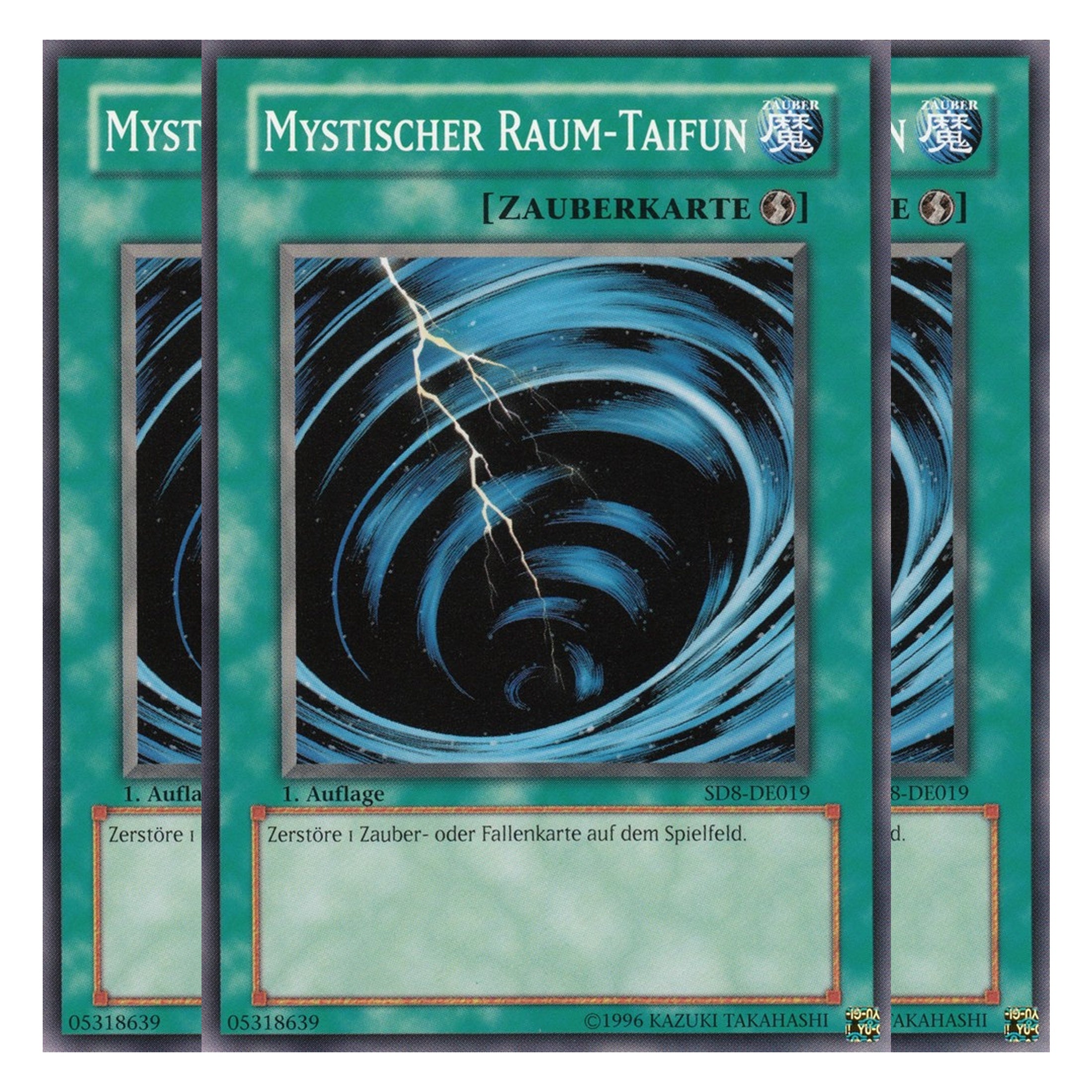 Mystischer Raum-Taifun - SD8-DE019 - Common - Deutsch - 1. Auflage - Structure Deck: Lord of the Storm - Playset (3 Kopien)
