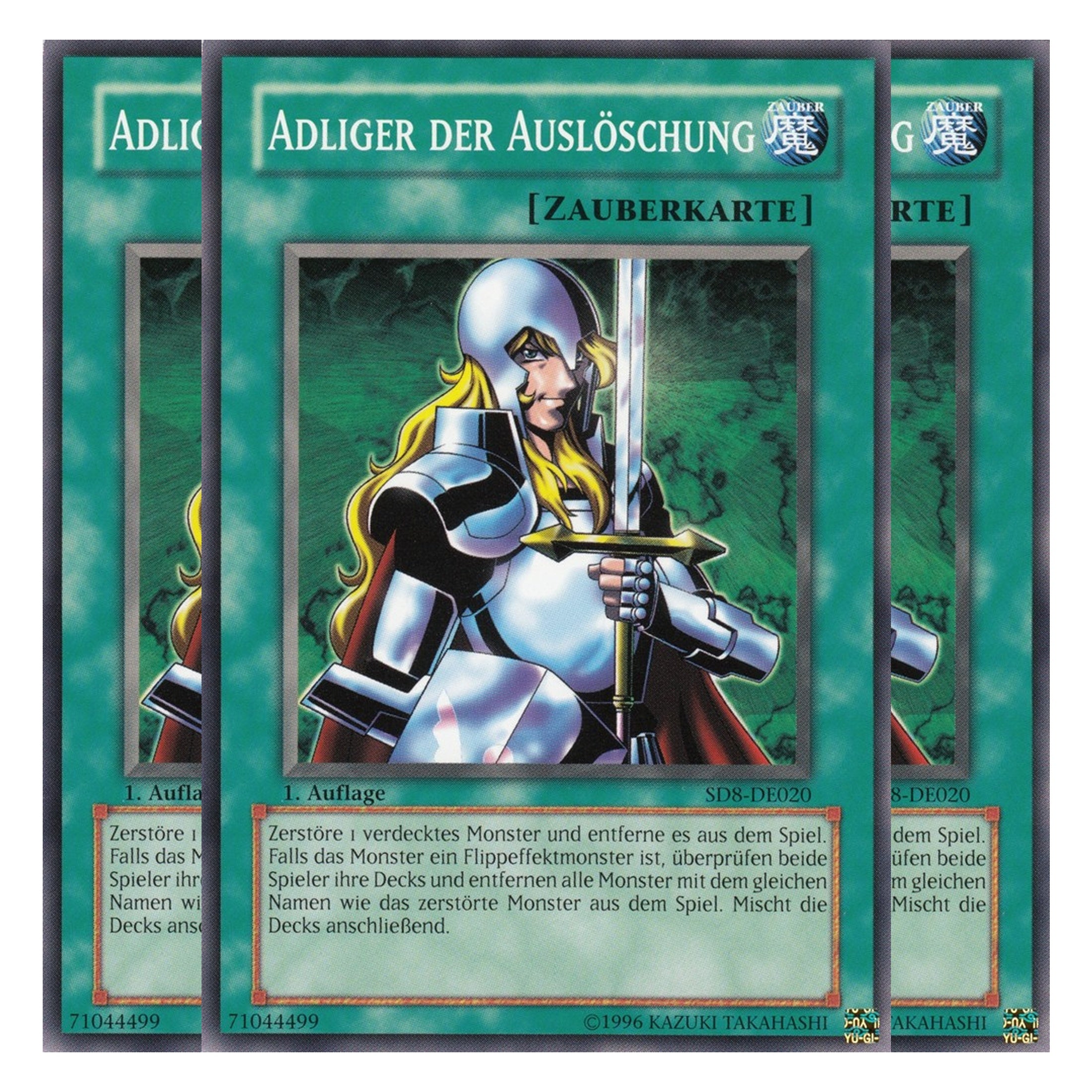 Adliger der Auslöschung - SD8-DE020 - Common - Deutsch - 1. Auflage - Structure Deck: Lord of the Storm - Playset (3 Kopien)