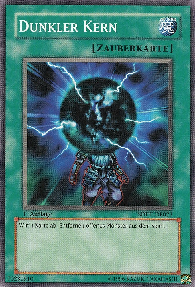 Dunkler Kern - SDDE-DE023 - Common - Deutsch - 1. Auflage - Structure Deck: The Dark Emperor - Yugioh