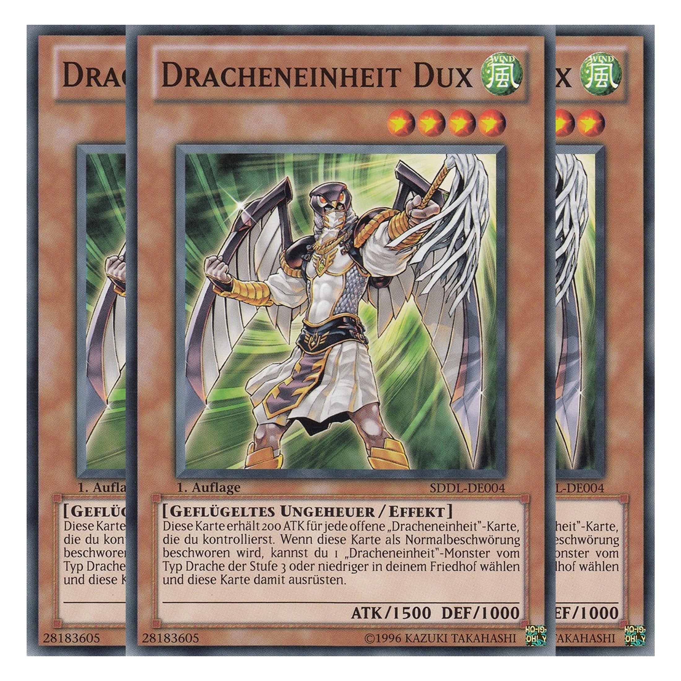 Dracheneinheit Dux - SDDL-DE004 - Common - Deutsch - 1. Auflage - Structure Deck: Dragunity Legion - Playset (3 Kopien)