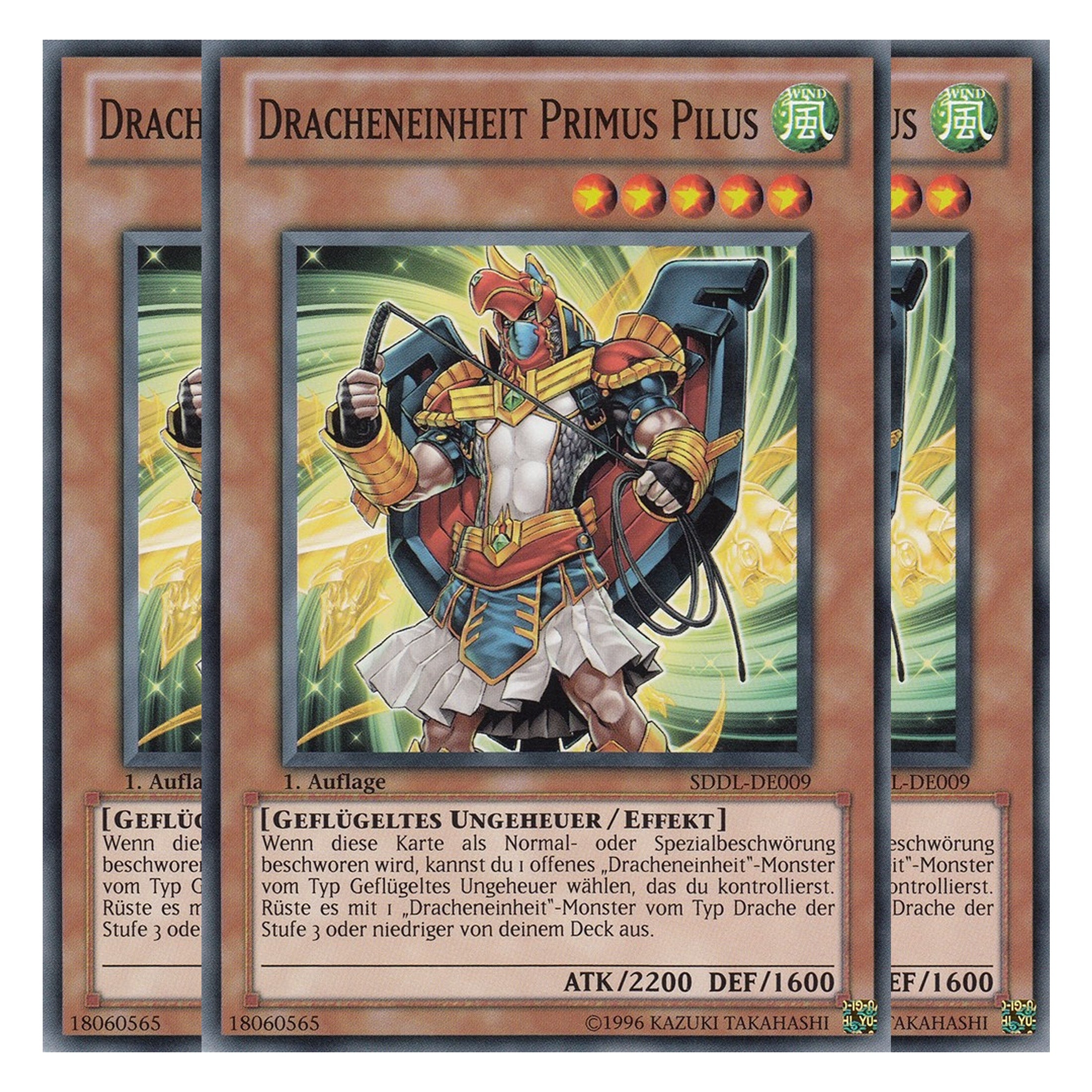 Dracheneinheit Primus Pilus - SDDL-DE009 - Common - Deutsch - 1. Auflage - Structure Deck: Dragunity Legion - Playset (3 Kopien)