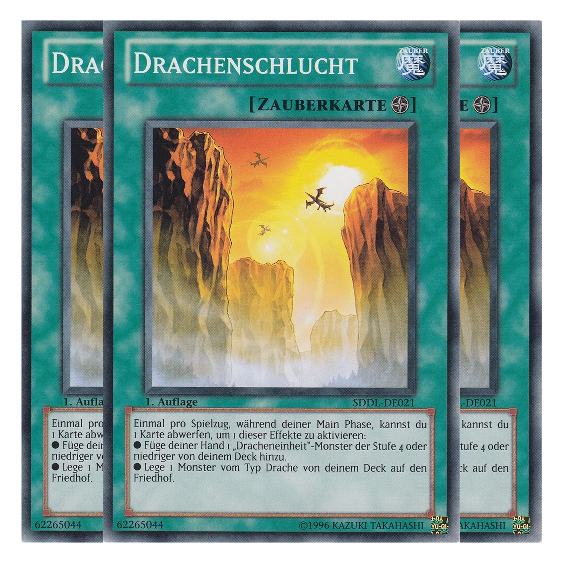 Drachenschlucht - SDDL-DE021 - Common - Deutsch - 1. Auflage - Structure Deck: Dragunity Legion - Playset (3 Kopien)