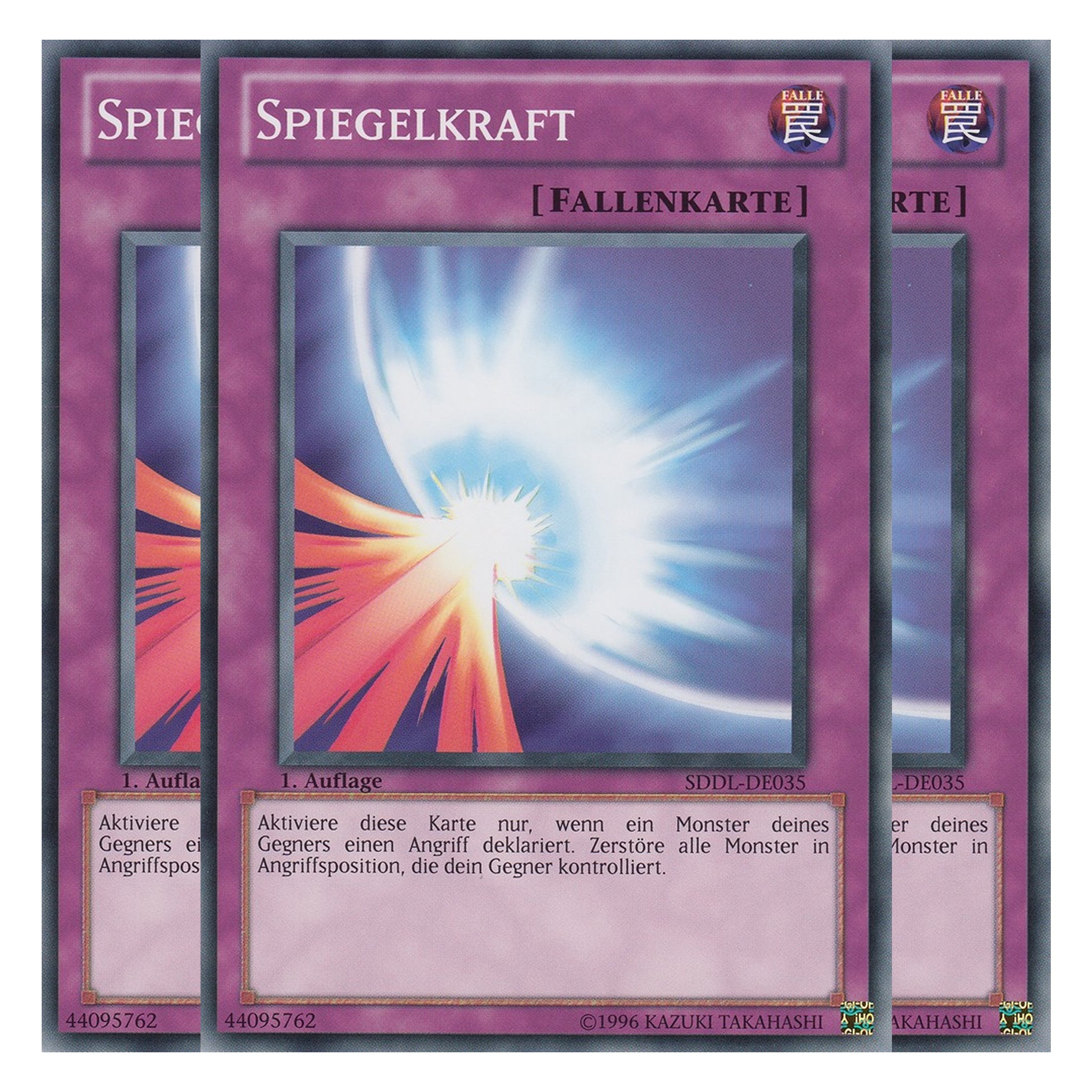 Spiegelkraft - SDDL-DE035 - Common - Deutsch - 1. Auflage - Structure Deck: Dragunity Legion - Playset (3 Kopien)