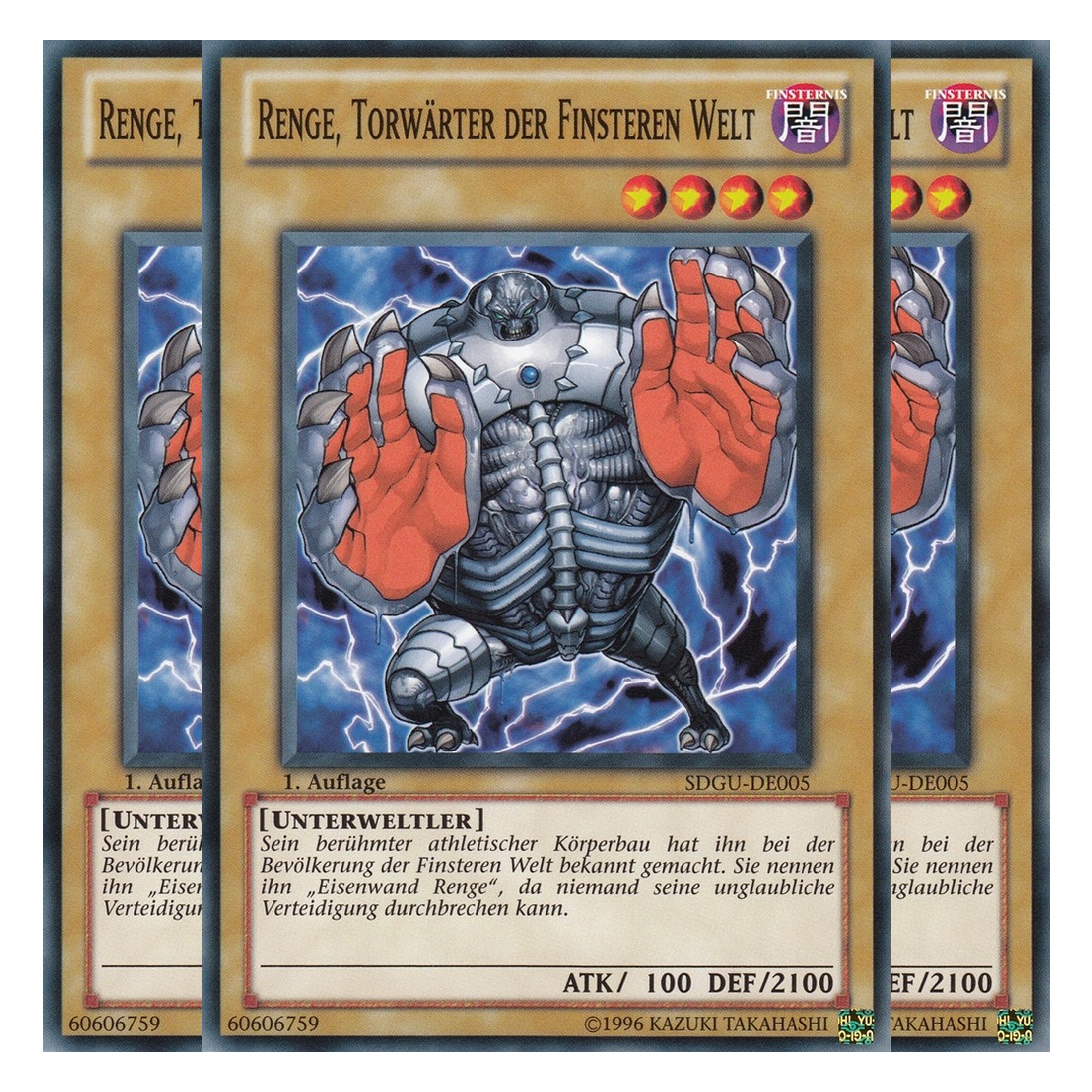 Renge, Torwächter der Finsteren Welt - SDGU-DE005 - Common - Deutsch - 1. Auflage - Structure Deck: Gates of the Underworld - Playset (3 Kopien)